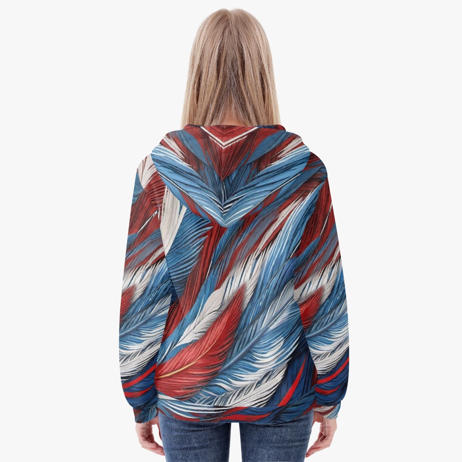 RWB Quill Women's Zip Up Hoodie