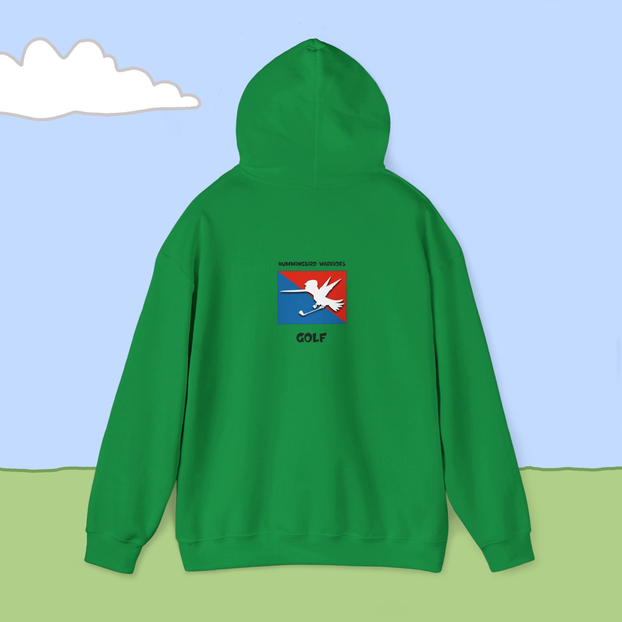 Golf Silhouette Hooded Sweatshirt