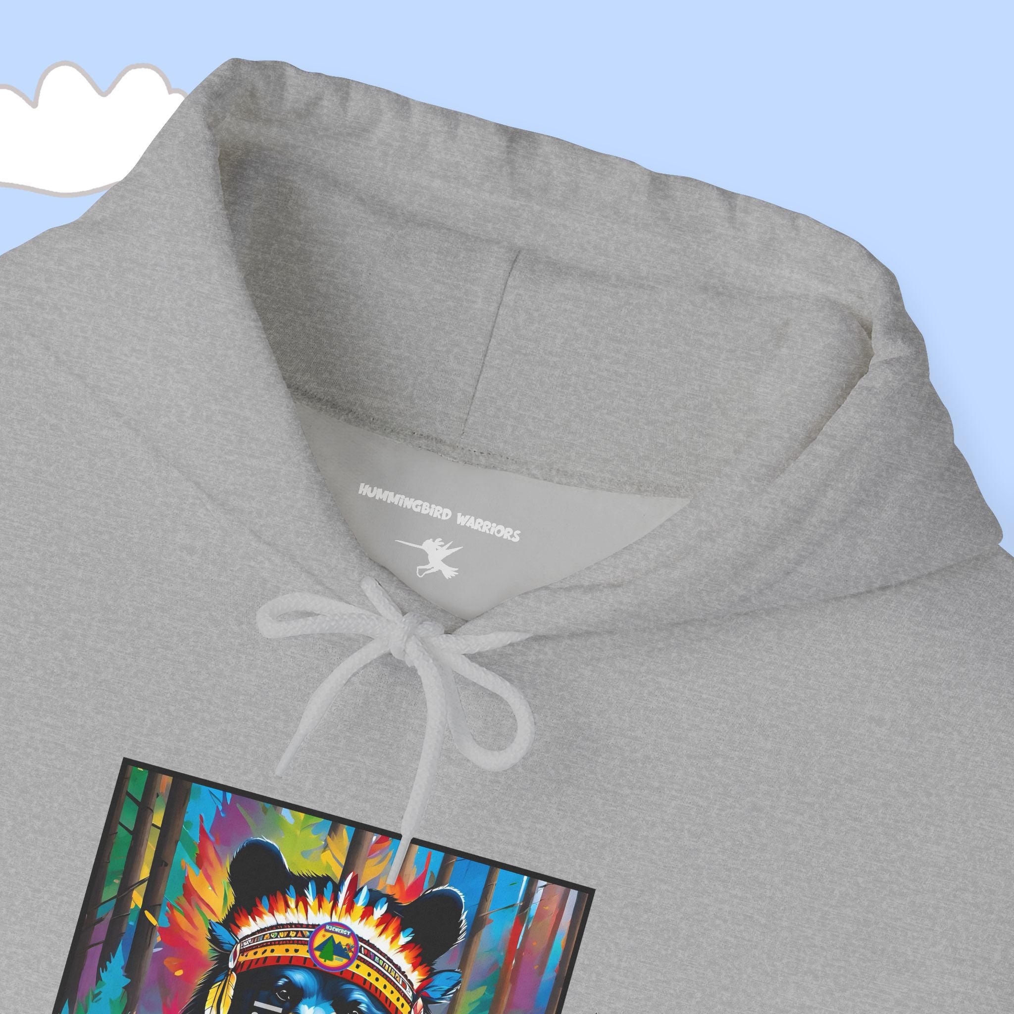 Black Bear  Heavy Blend™ Hooded Sweatshirt