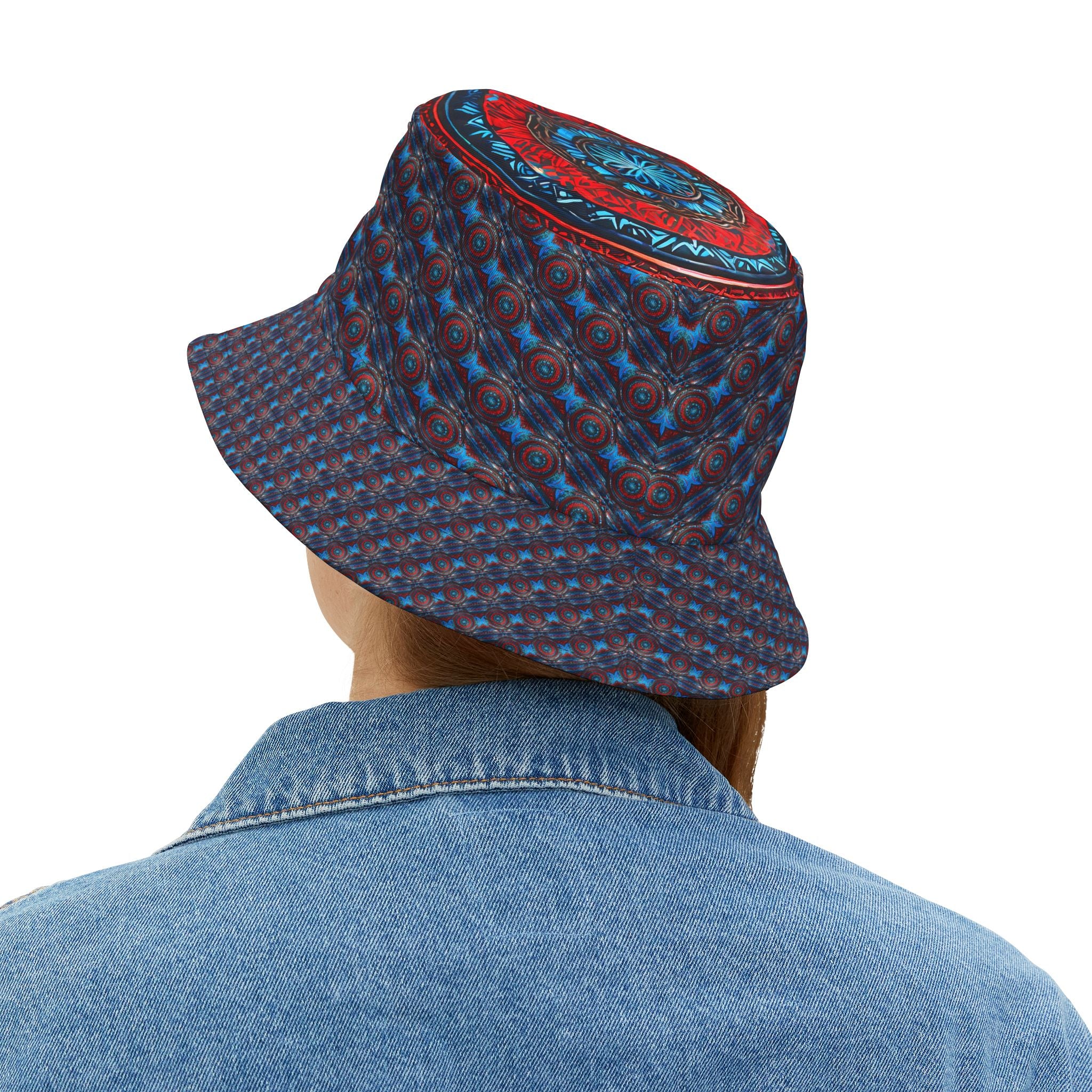 Tribal Shield Golf Bucket Hat