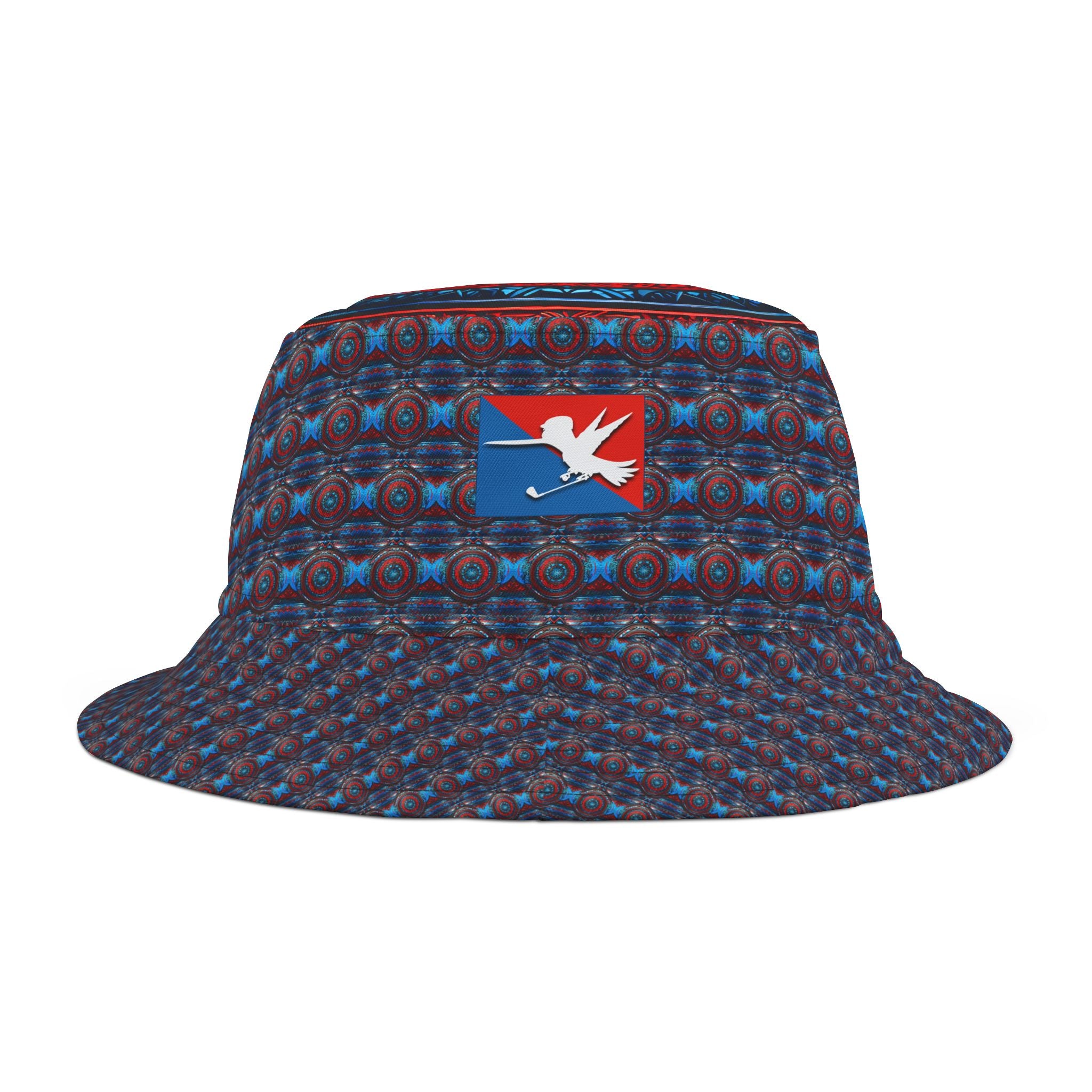 Tribal Shield Golf Bucket Hat