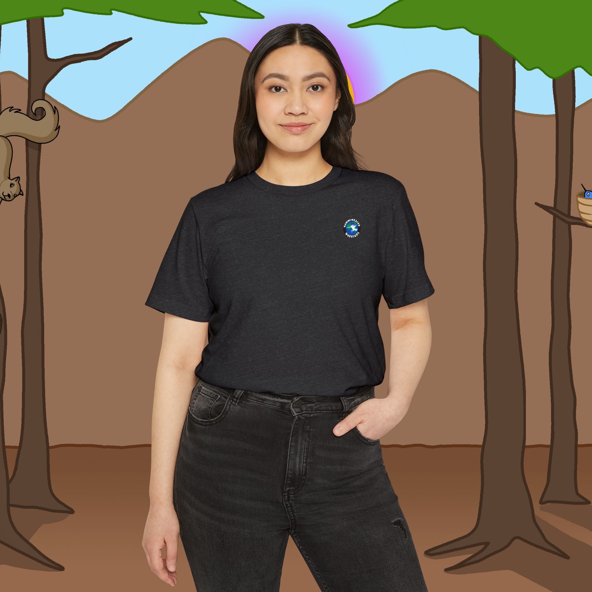 HW Logo Recycled Organic Recycled Loose Fit T-Shirt