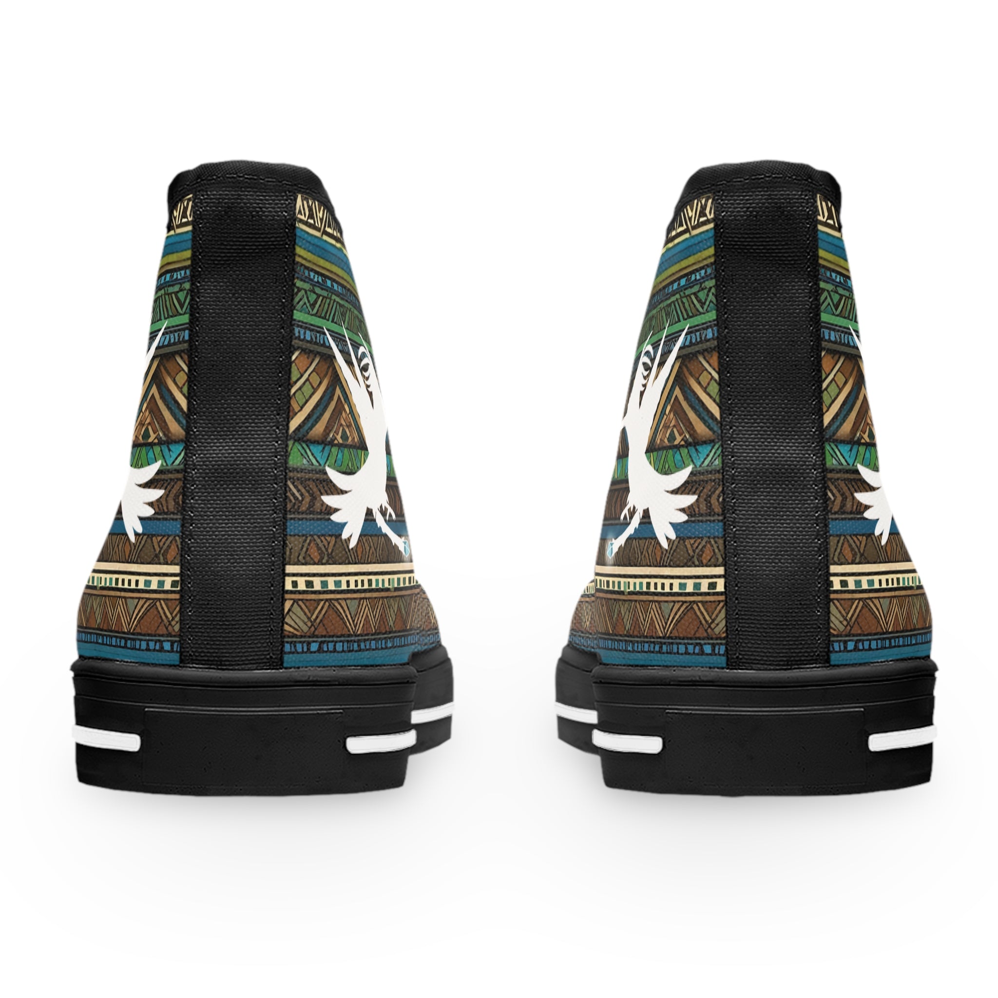 Tribal Wizard Wand Women's High Top Sneakers