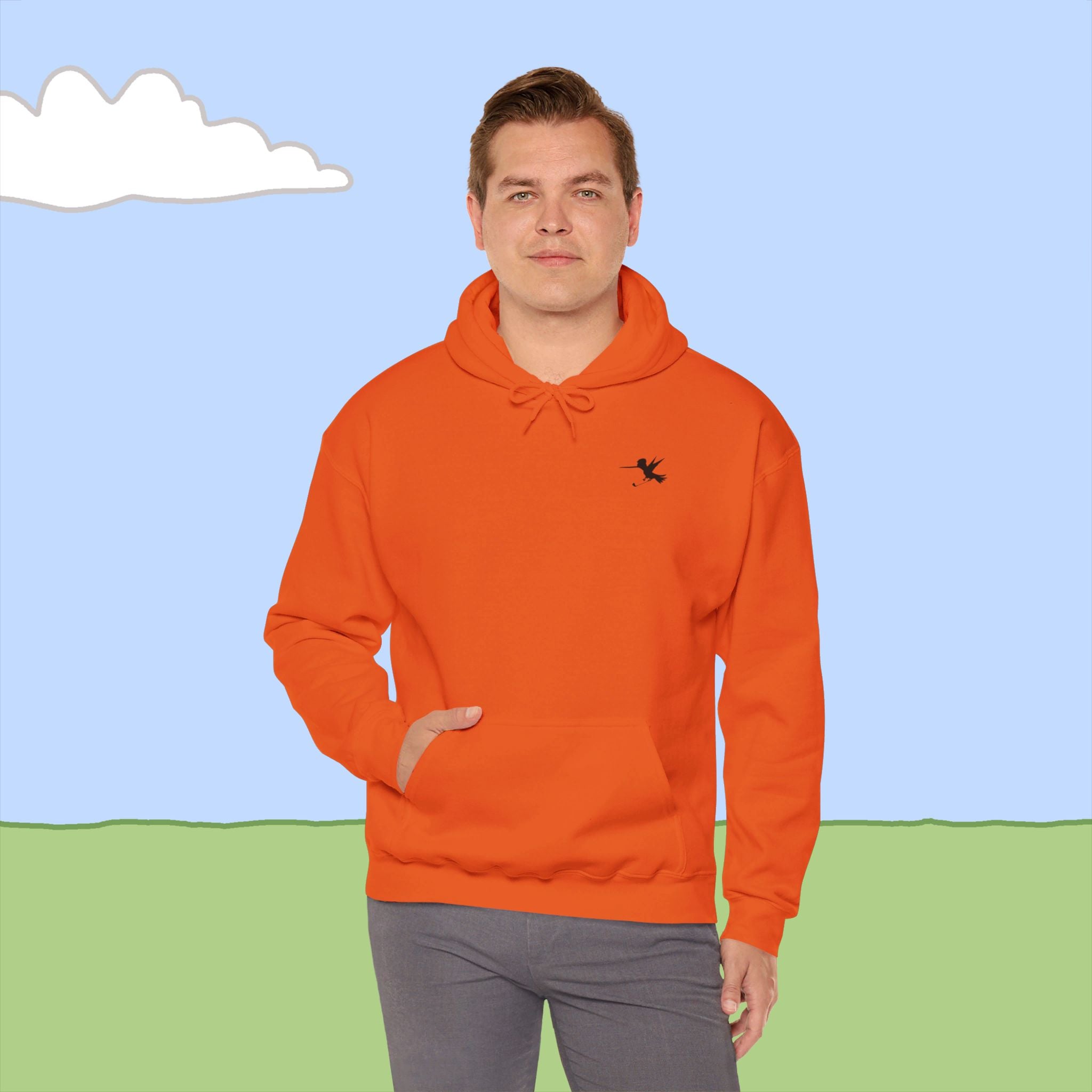 Golf Silhouette Hooded Sweatshirt