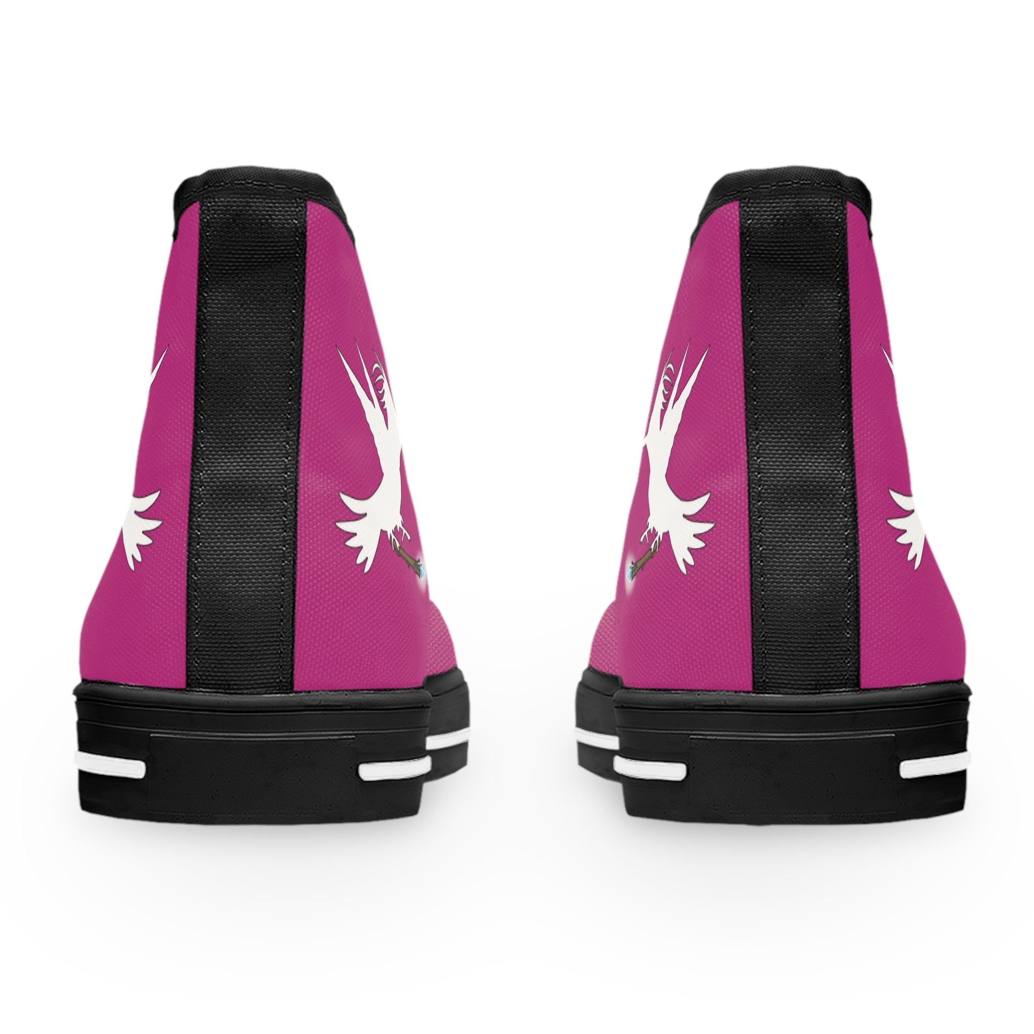 Fusia Wizard Wand Women's High Top Sneakers