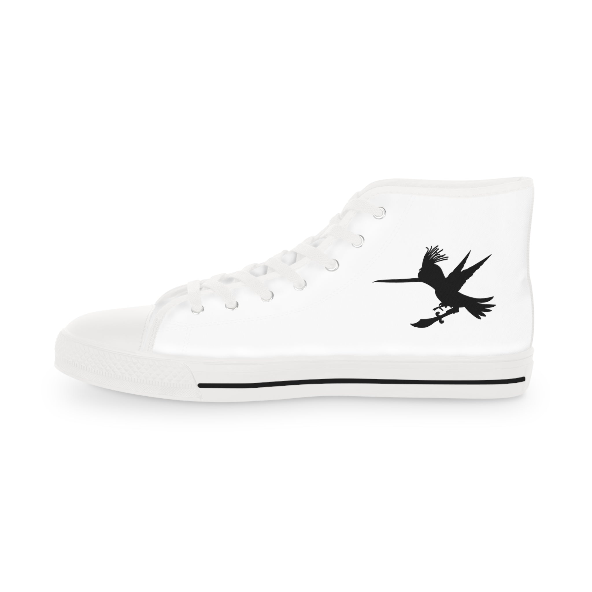 White Sword Men's High Top Sneakers