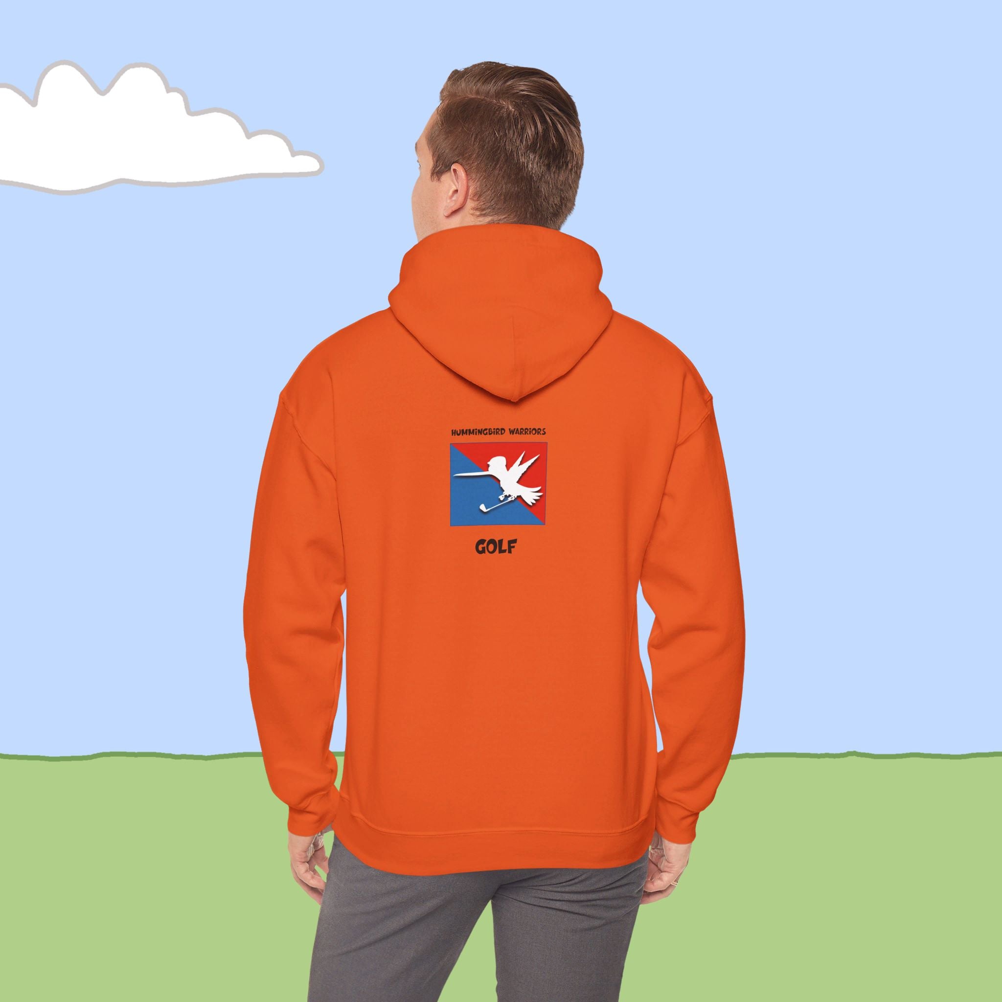 Golf Silhouette Hooded Sweatshirt