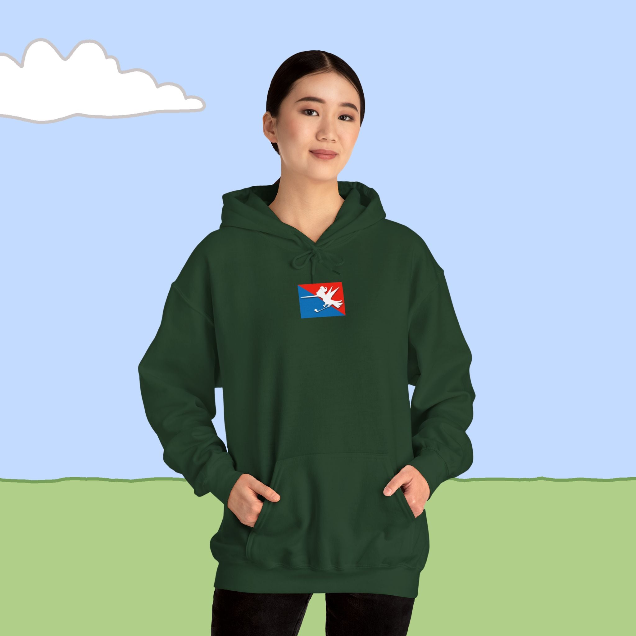 Golfer Girl Heavy Blend™ Hooded Sweatshirt