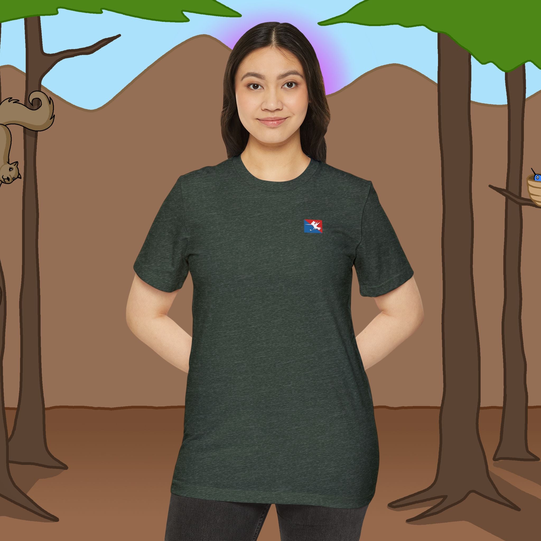 Woman's Golf Recycled Organic Loose Fit T-Shirt