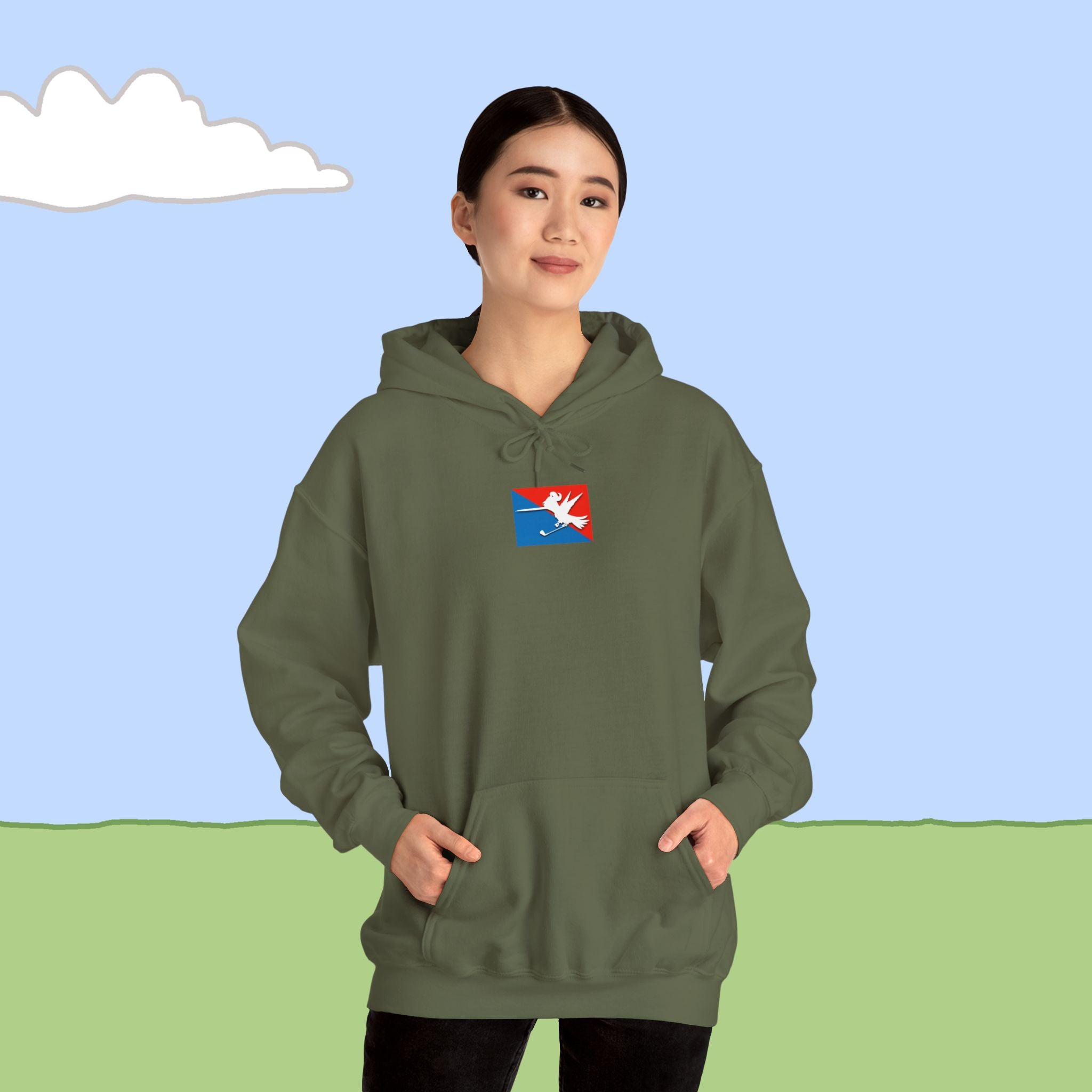 Golfer Girl Heavy Blend™ Hooded Sweatshirt