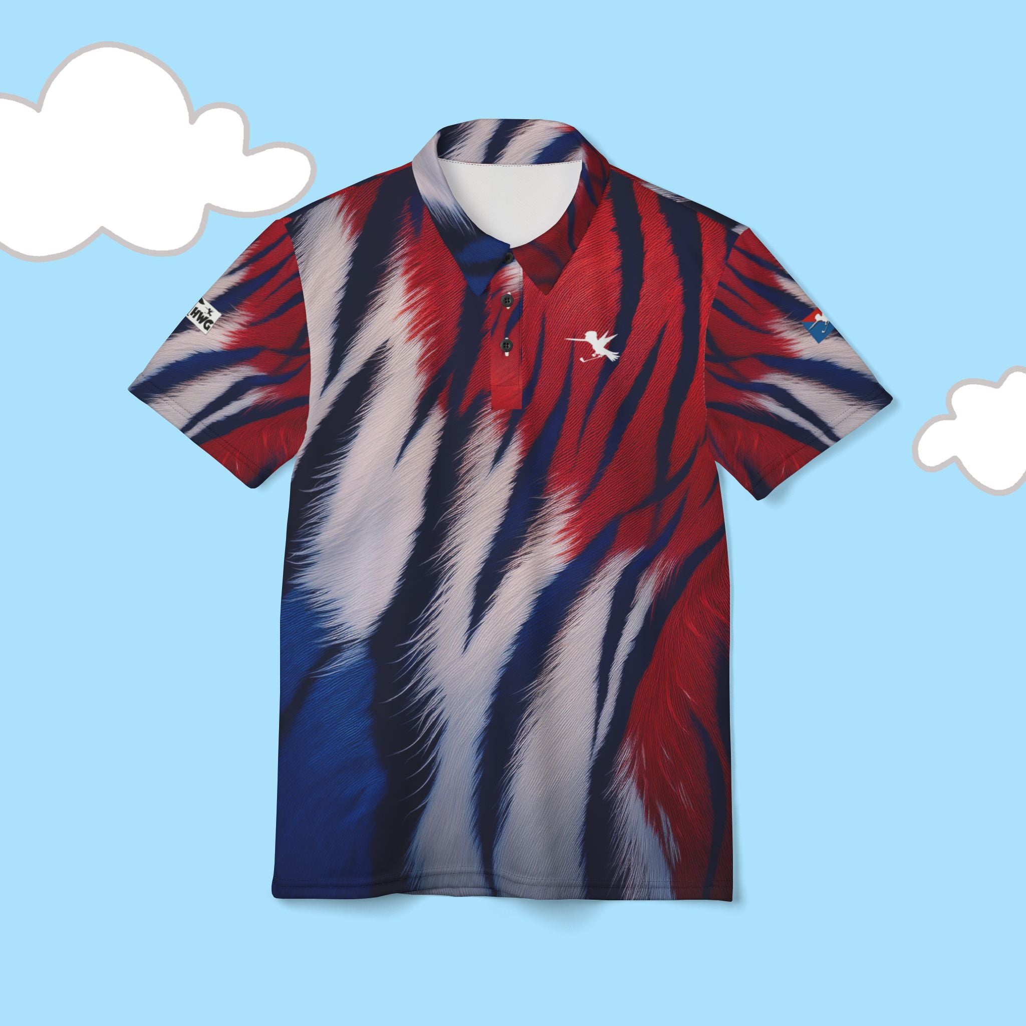 Tiger Golf Polo Shirt