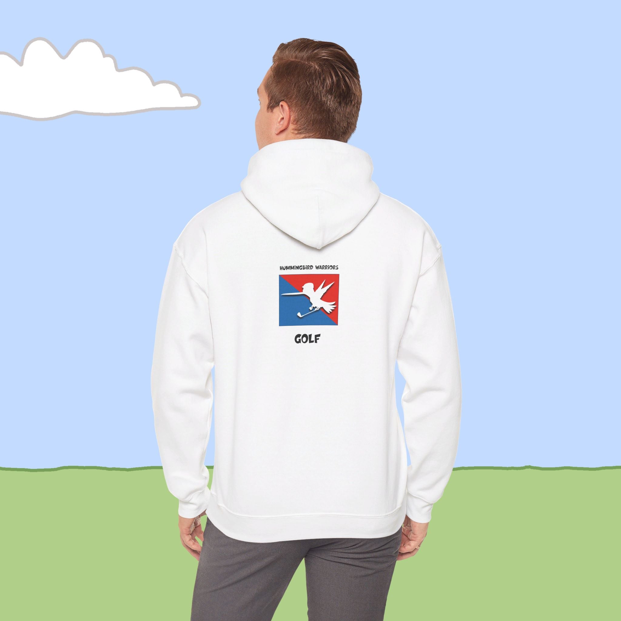 Golf Silhouette Hooded Sweatshirt