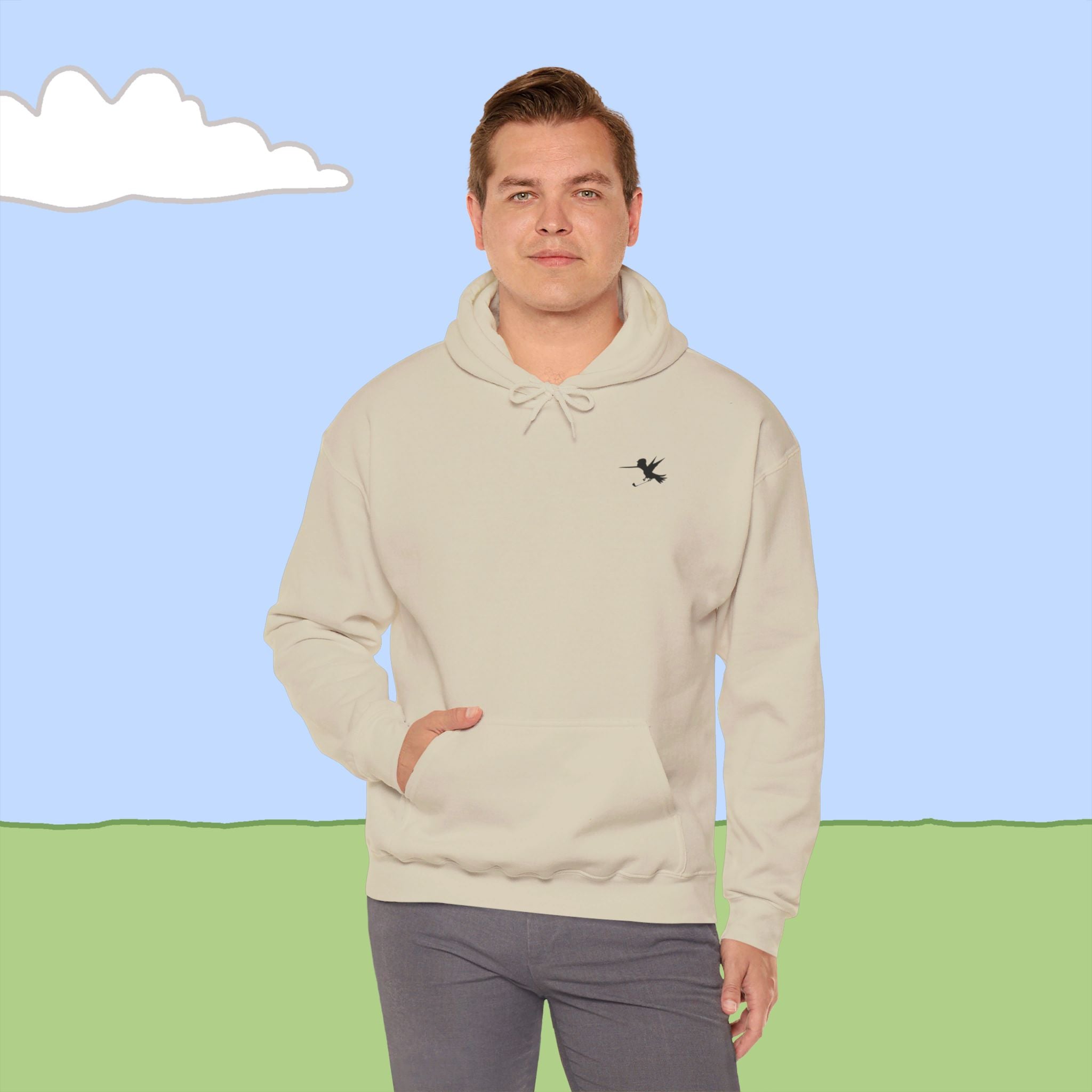 Golf Silhouette Hooded Sweatshirt