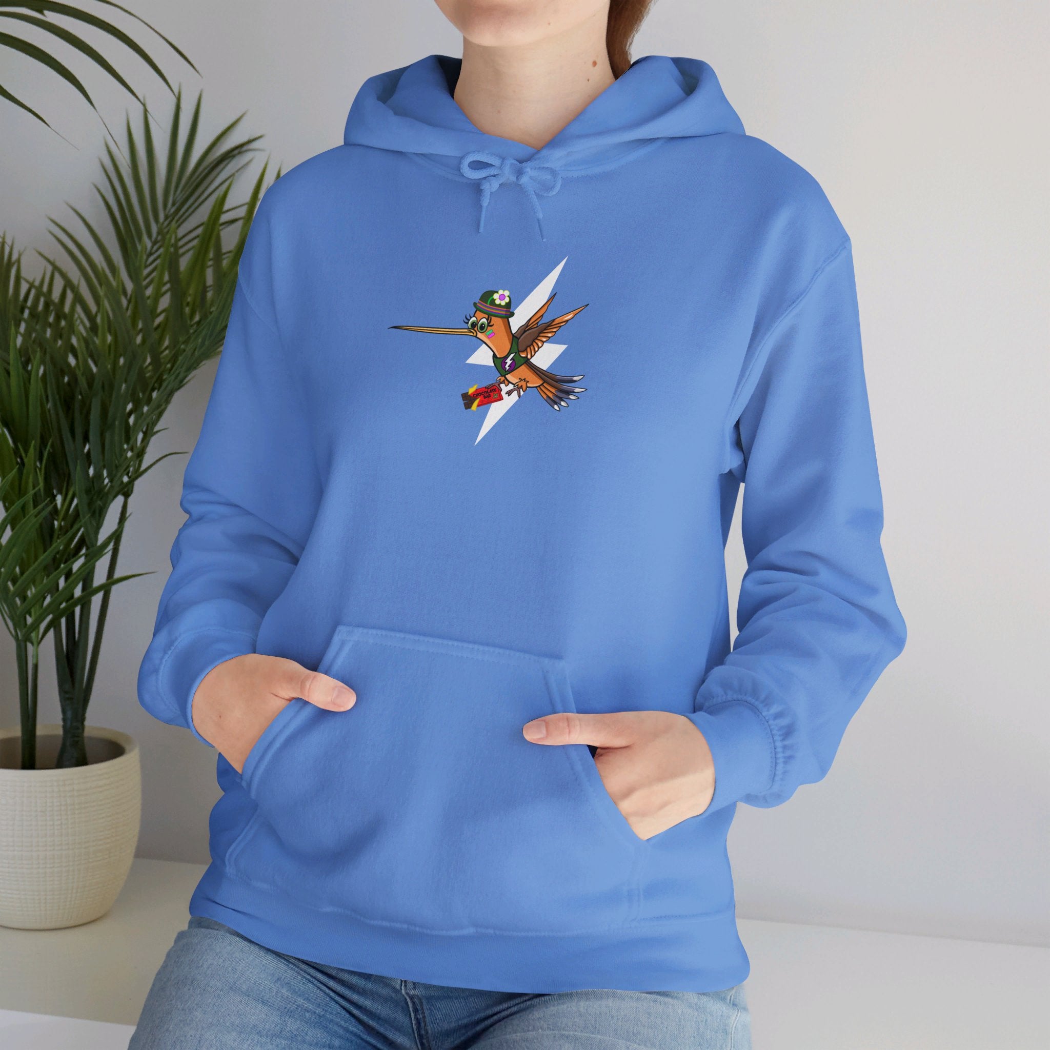 Hummingbird Warriors Chocolate Bar Heavy Blend™ Hooded Sweatshirt