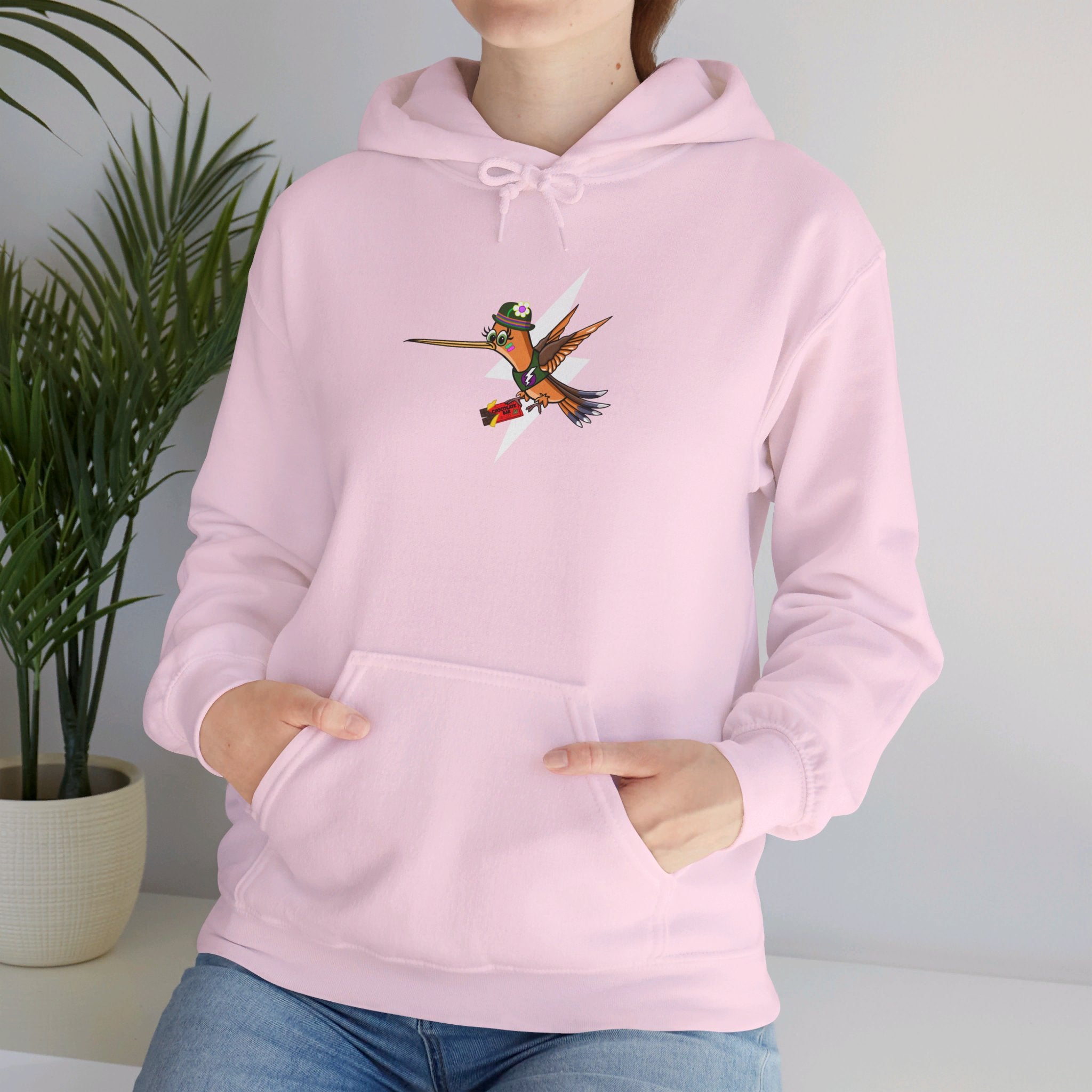 Hummingbird Warriors Chocolate Bar Heavy Blend™ Hooded Sweatshirt