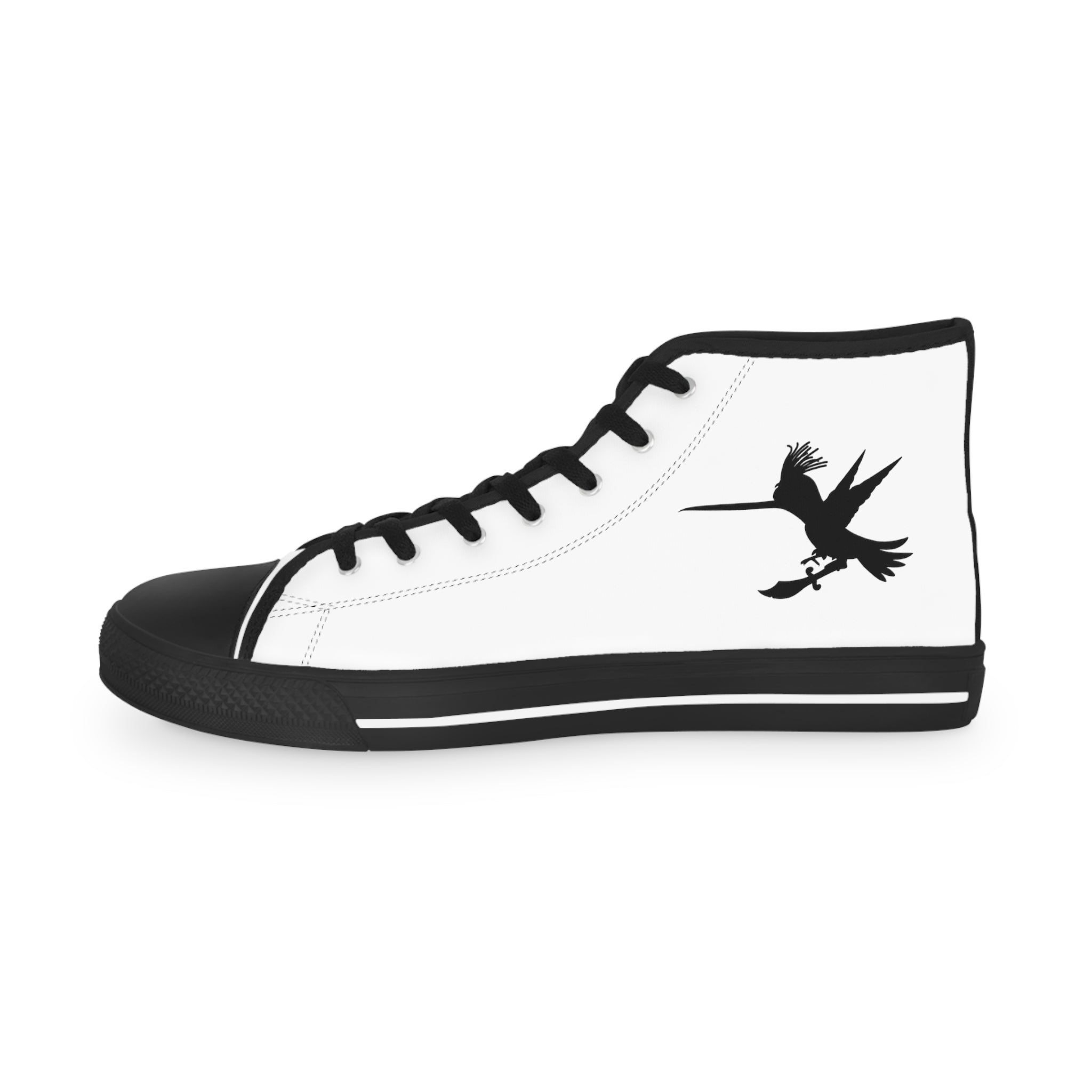 White Sword Men's High Top Sneakers