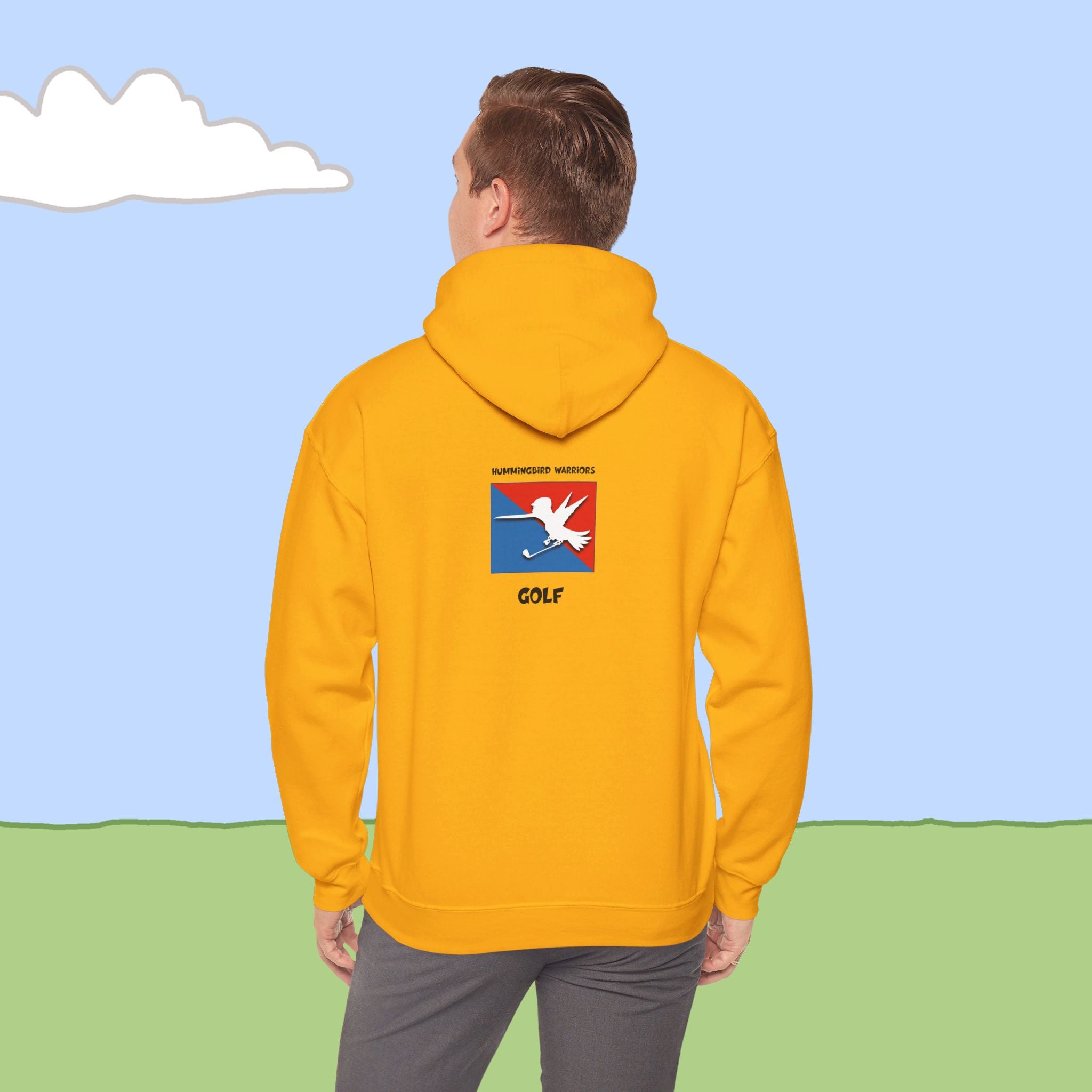 Golf Silhouette Hooded Sweatshirt