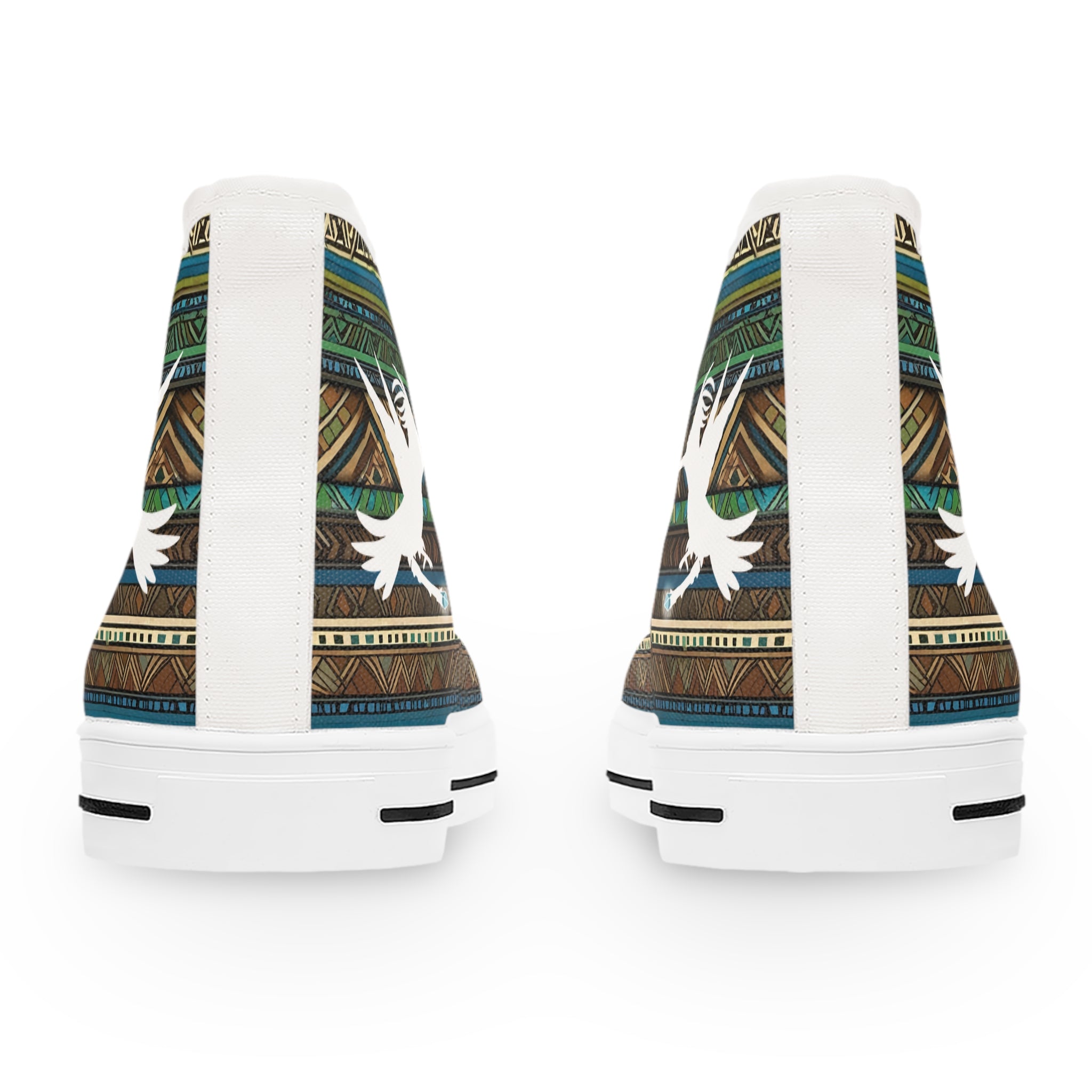 Tribal Wizard Wand Women's High Top Sneakers