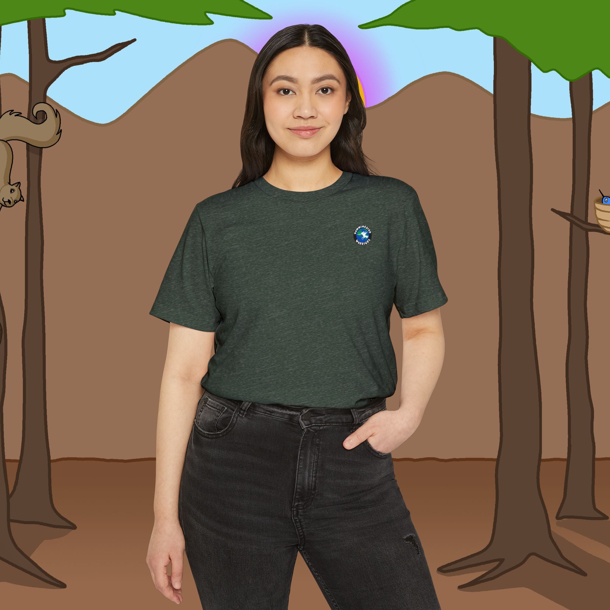 HW Logo Recycled Organic Recycled Loose Fit T-Shirt