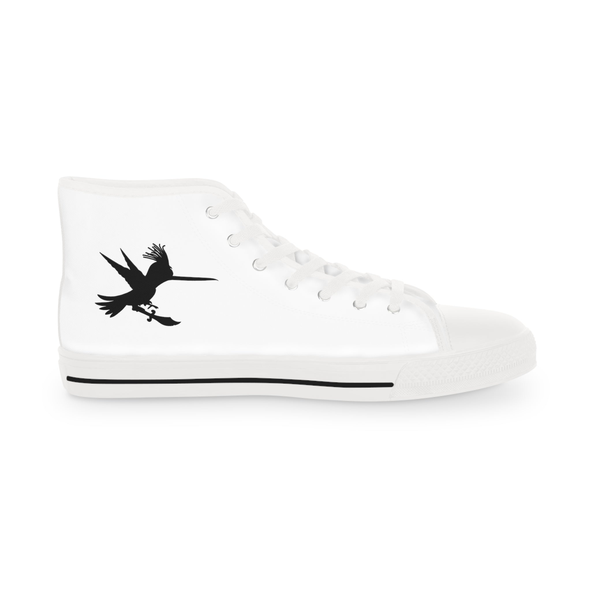 White Sword Men's High Top Sneakers