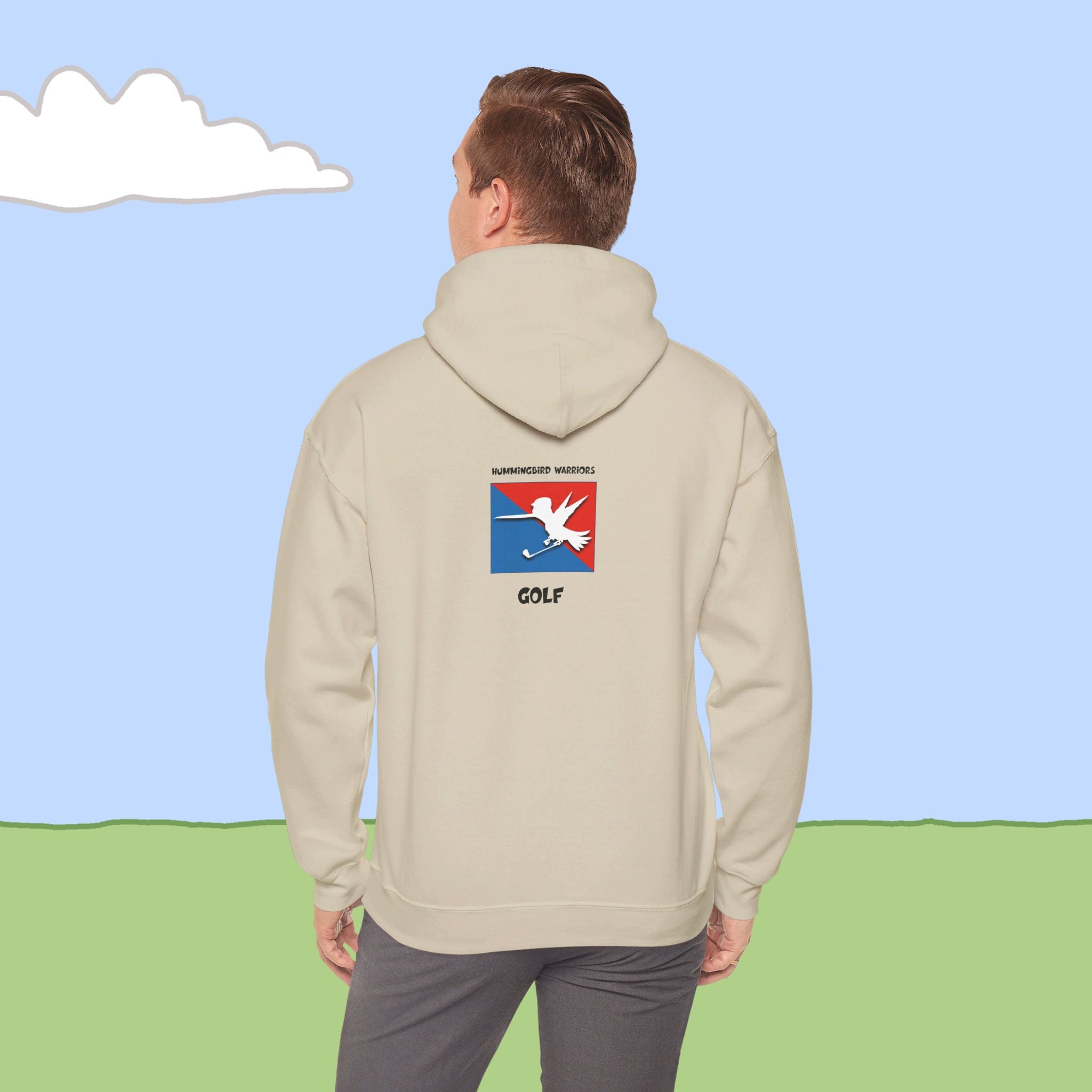 Golf Silhouette Hooded Sweatshirt