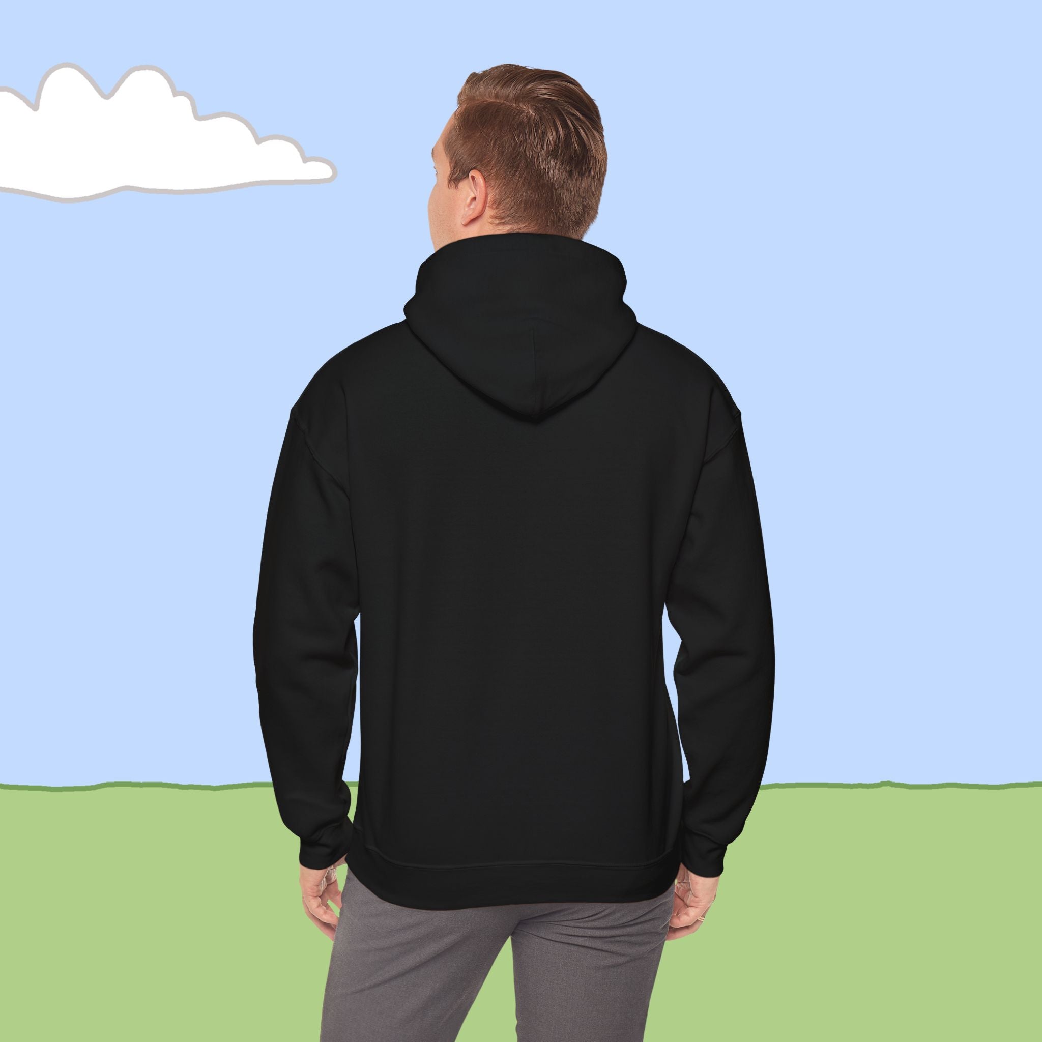 Black Bear  Heavy Blend™ Hooded Sweatshirt