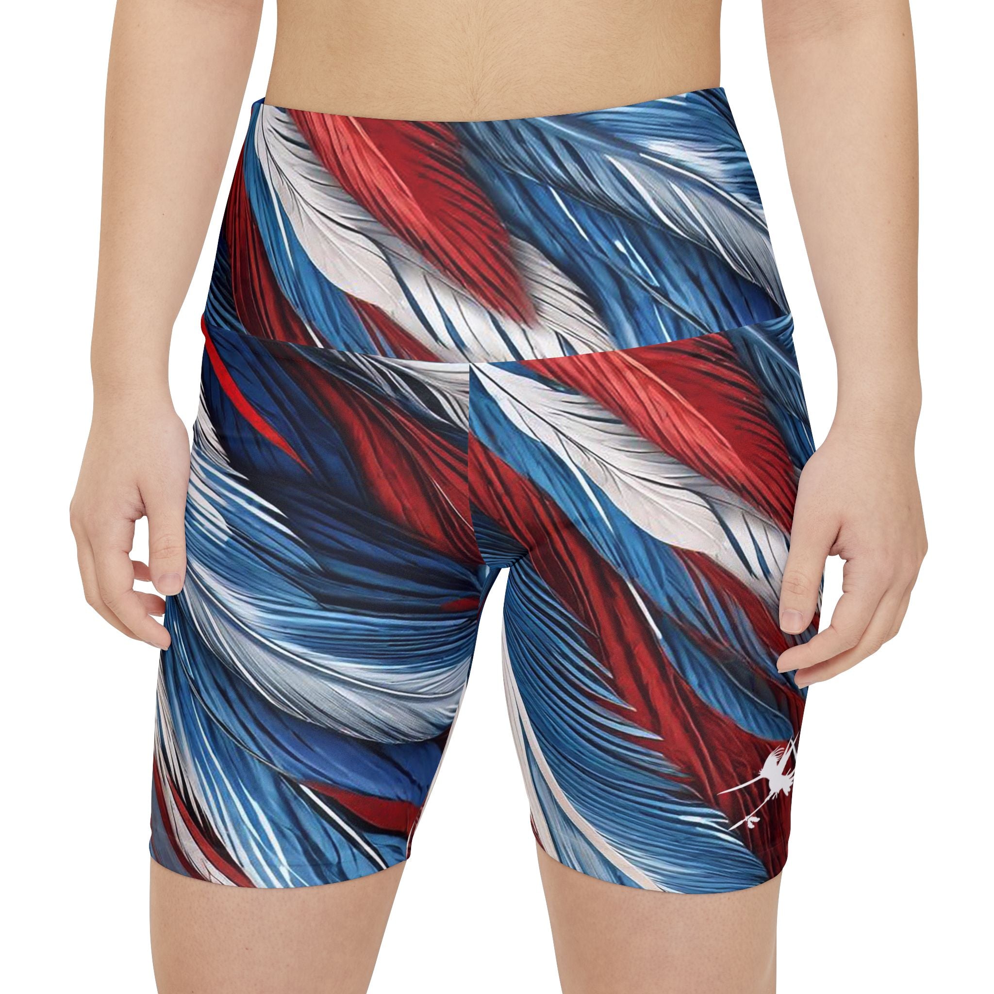 RGB Quill Spear Workout Shorts