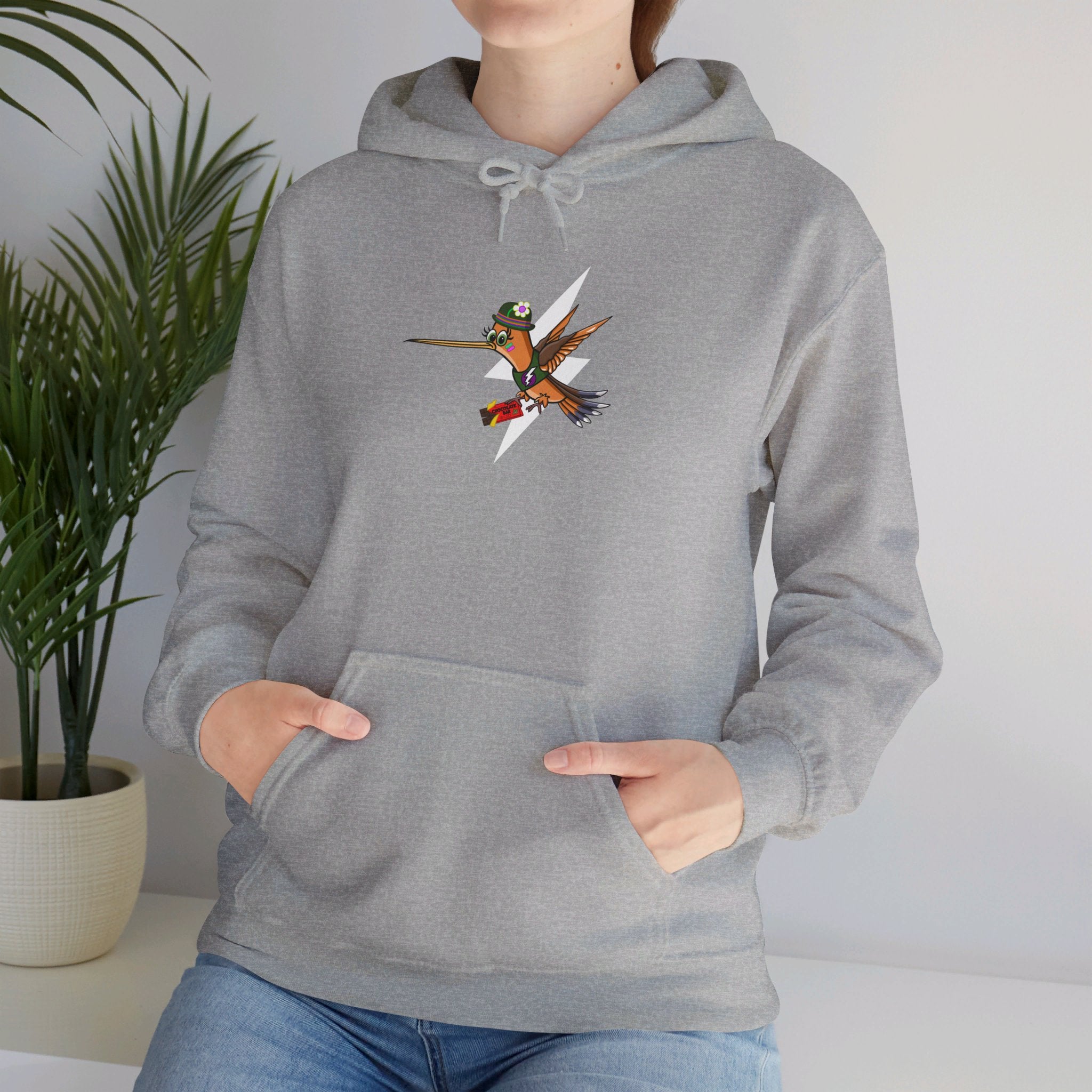 Hummingbird Warriors Chocolate Bar Heavy Blend™ Hooded Sweatshirt