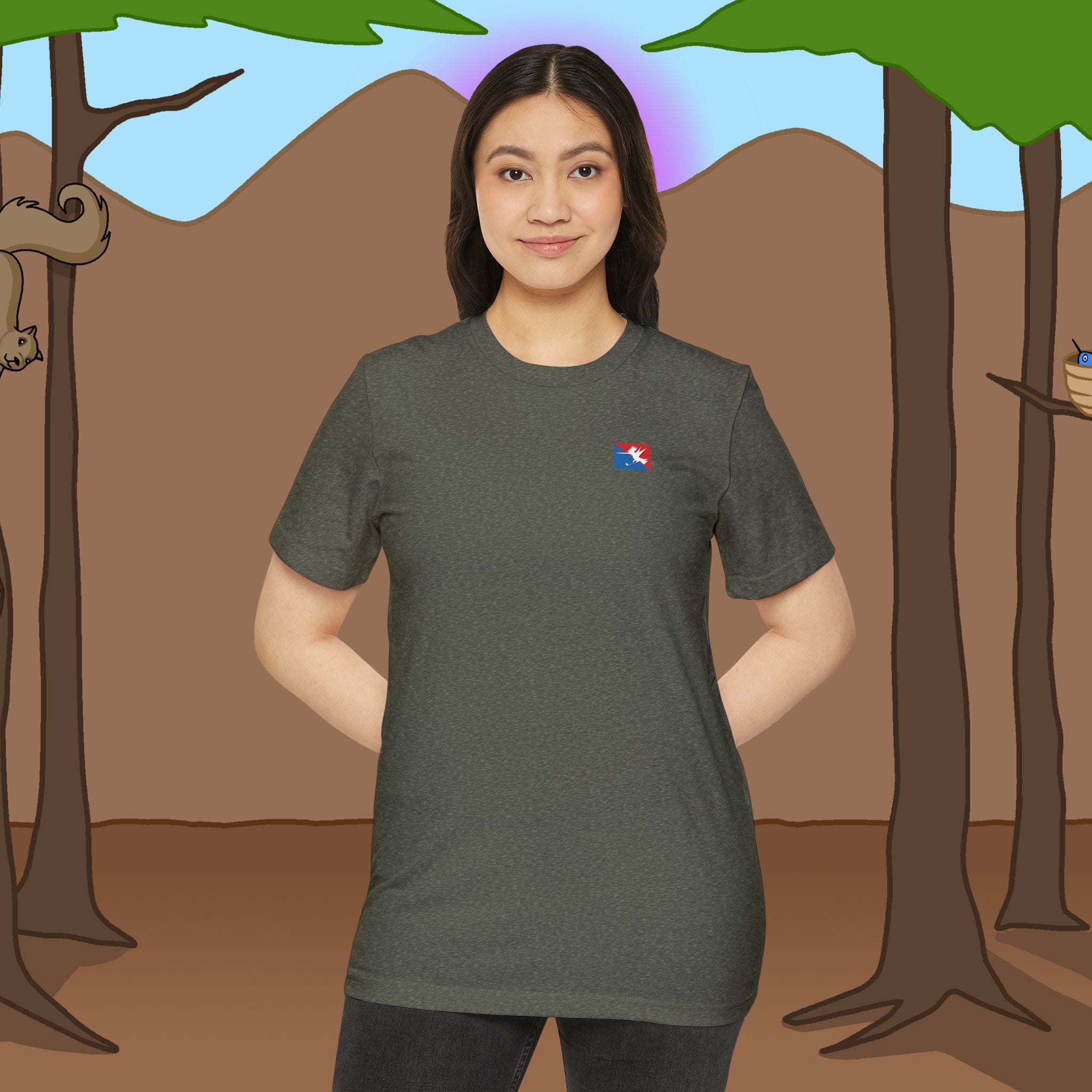 Woman's Golf Recycled Organic Loose Fit T-Shirt