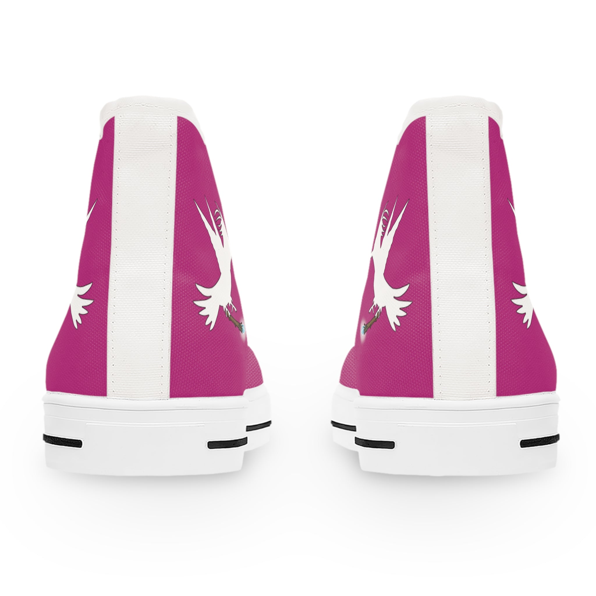 Fusia Wizard Wand Women's High Top Sneakers