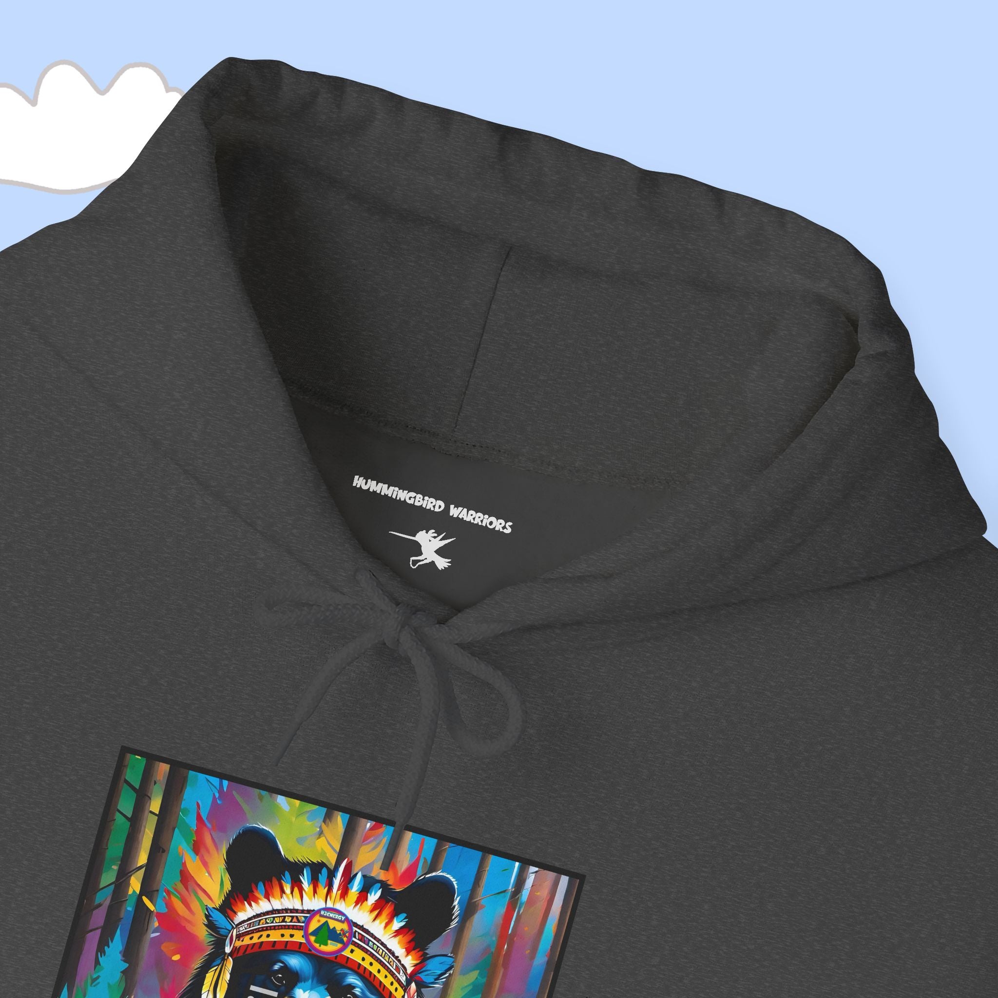 Black Bear  Heavy Blend™ Hooded Sweatshirt