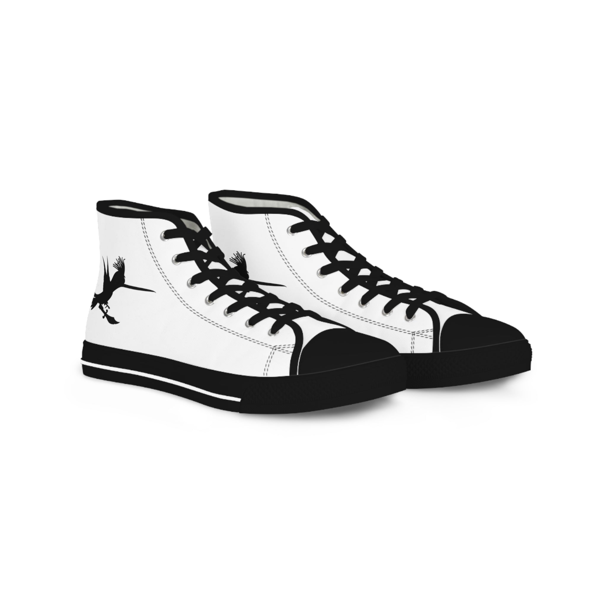 White Sword Men's High Top Sneakers