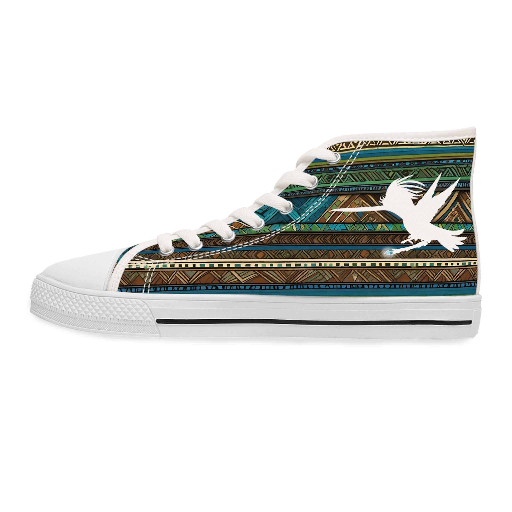 Tribal Wizard Wand Women's High Top Sneakers