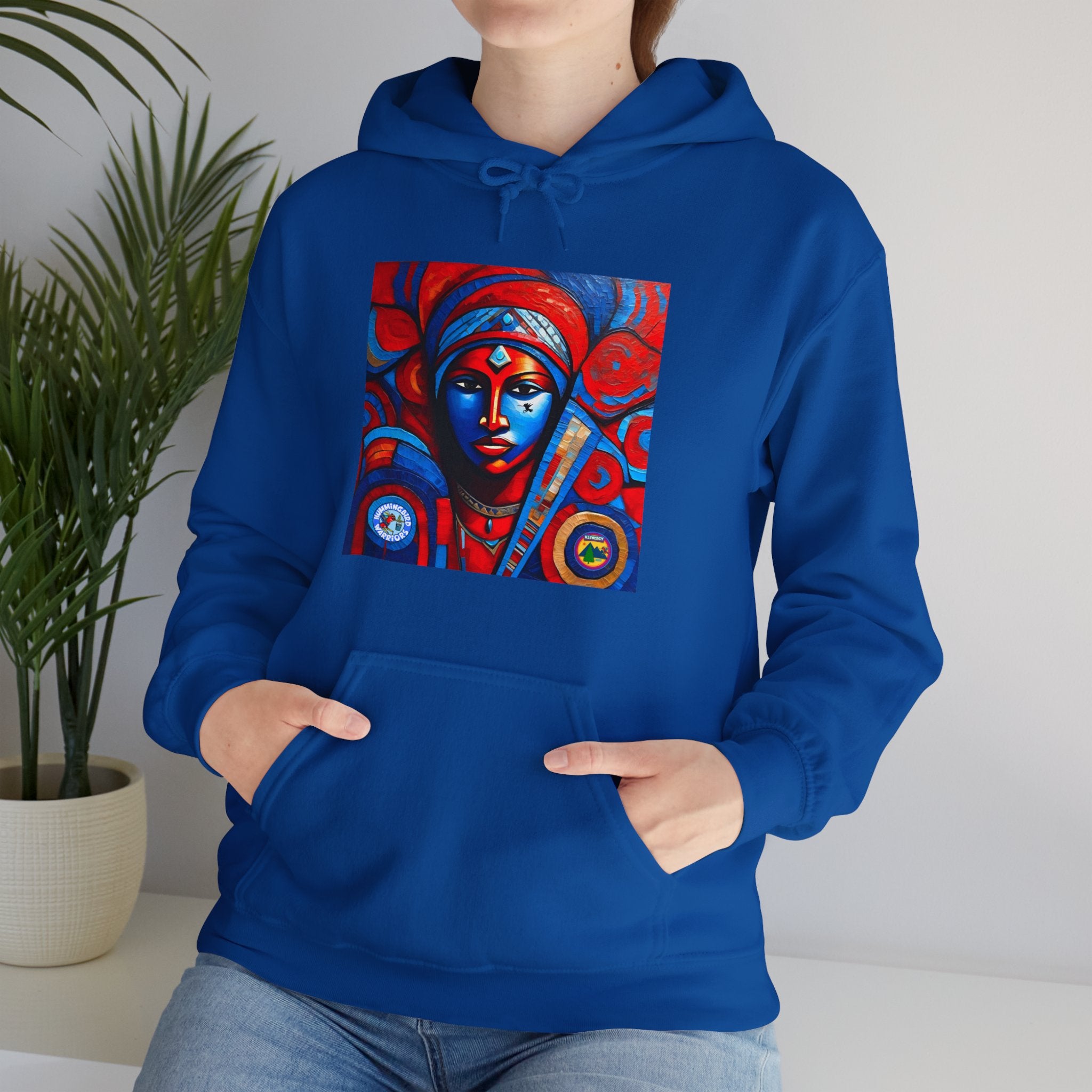 Tribal Woman Heavy Blend™ Hooded Sweatshirt