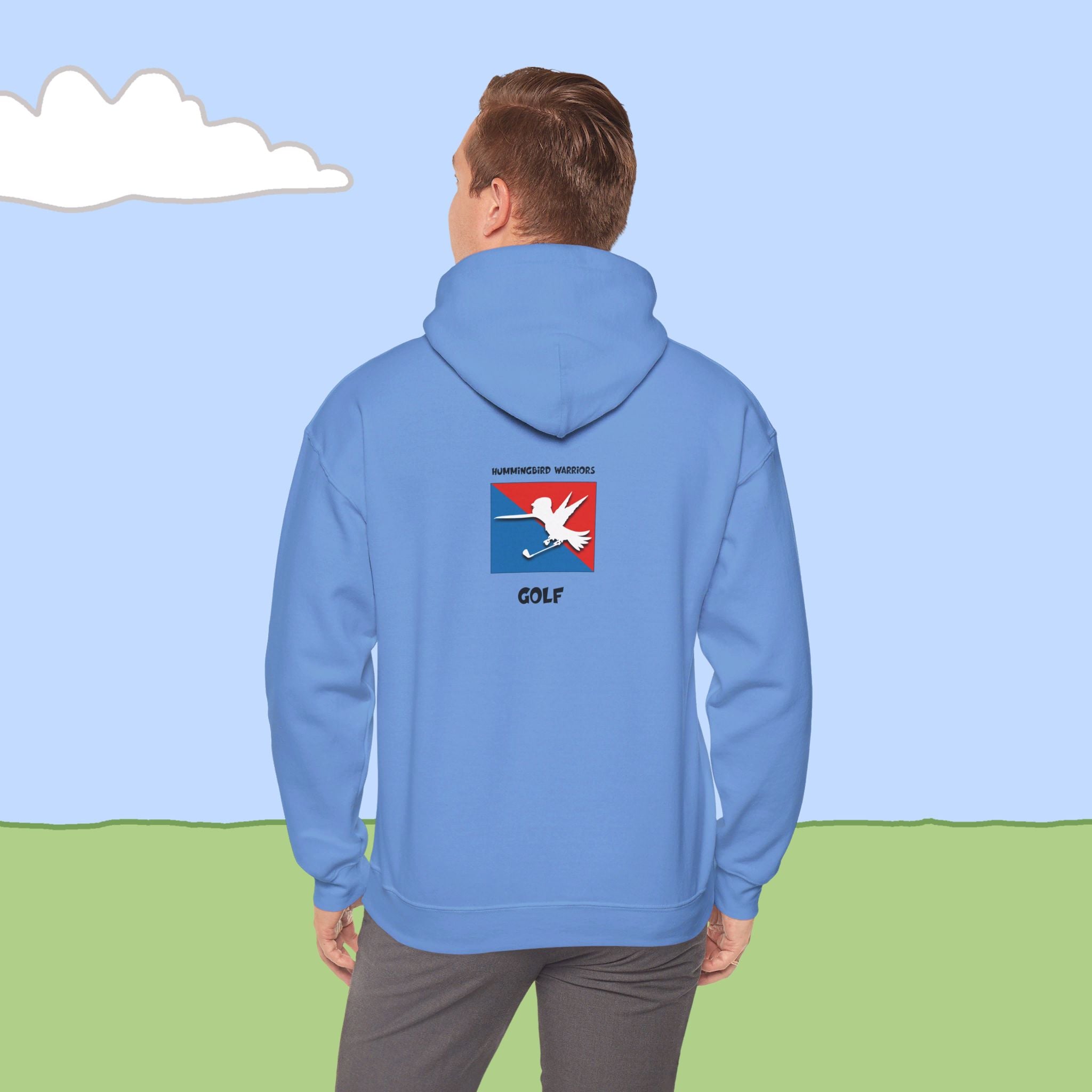 Golf Silhouette Hooded Sweatshirt