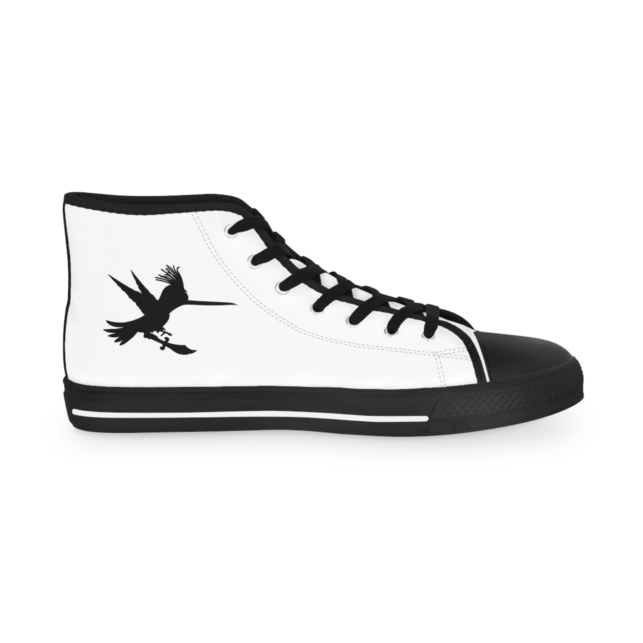 White Sword Men's High Top Sneakers