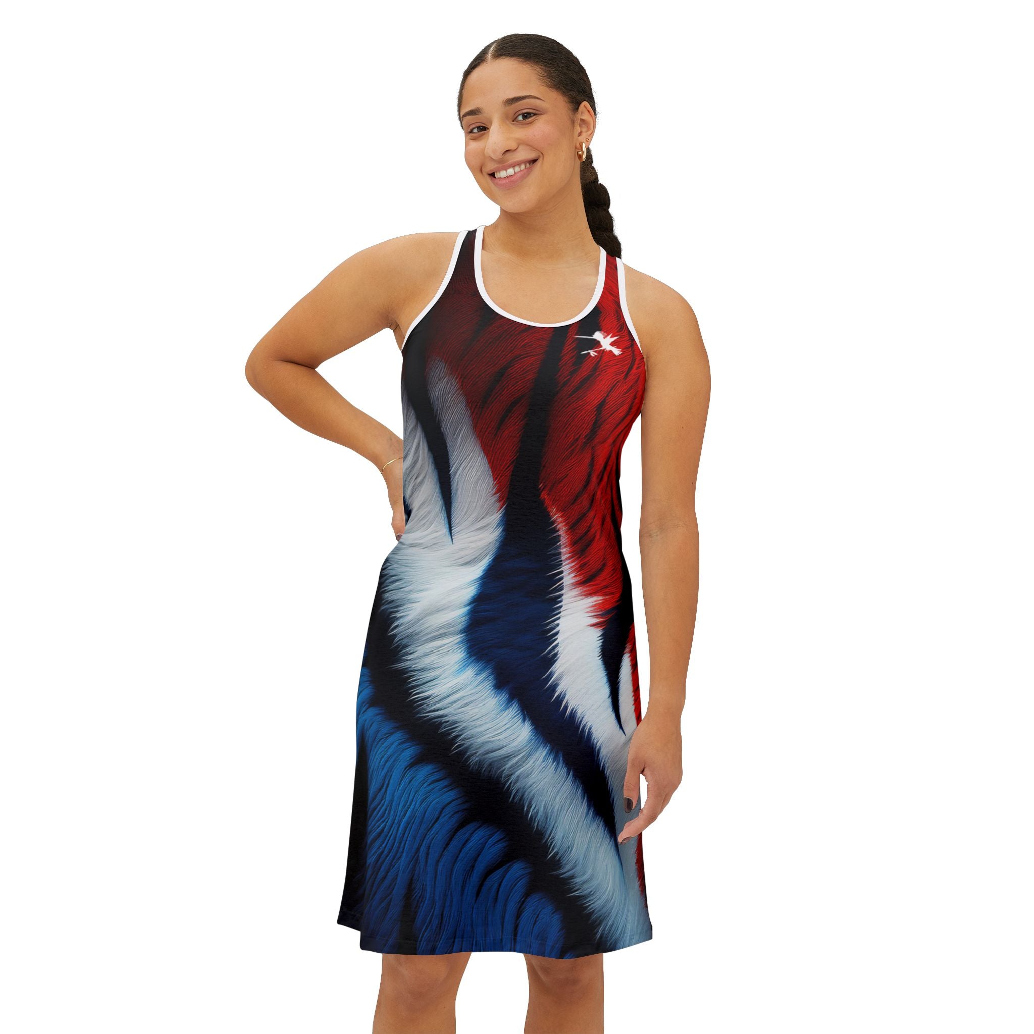 Tiger Spear Racerback Dress