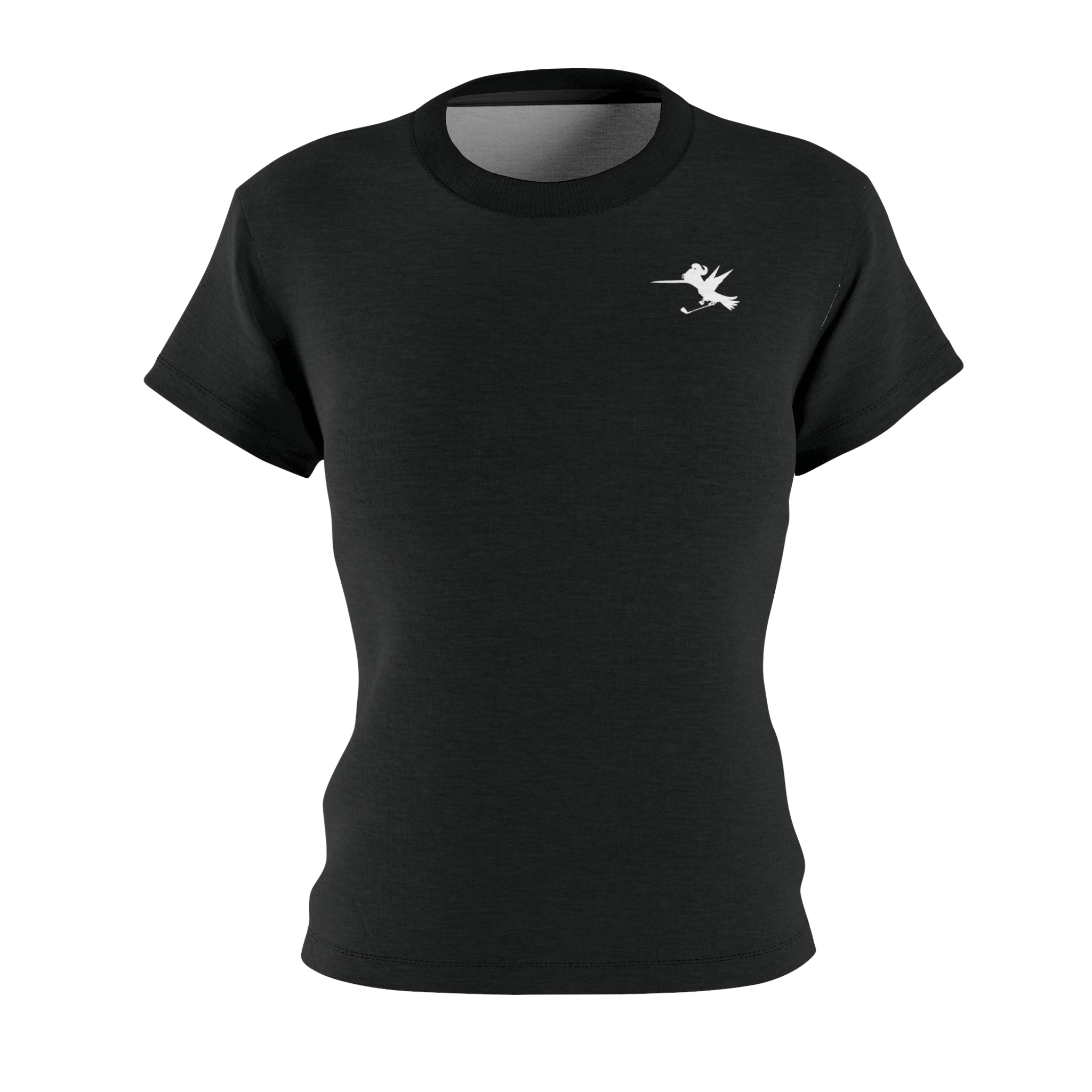 Golfer Black Women's Performance Tee