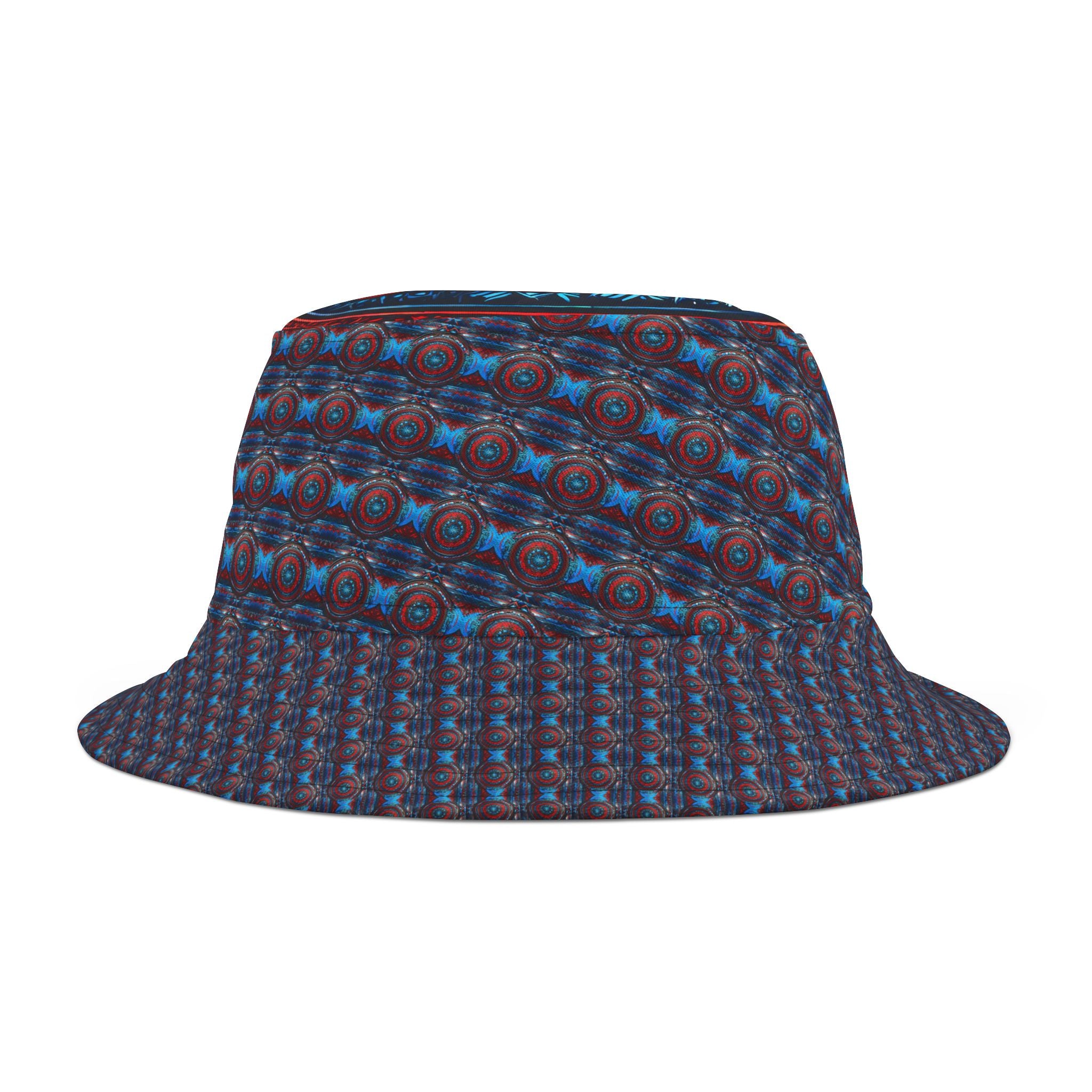 Tribal Shield Golf Bucket Hat