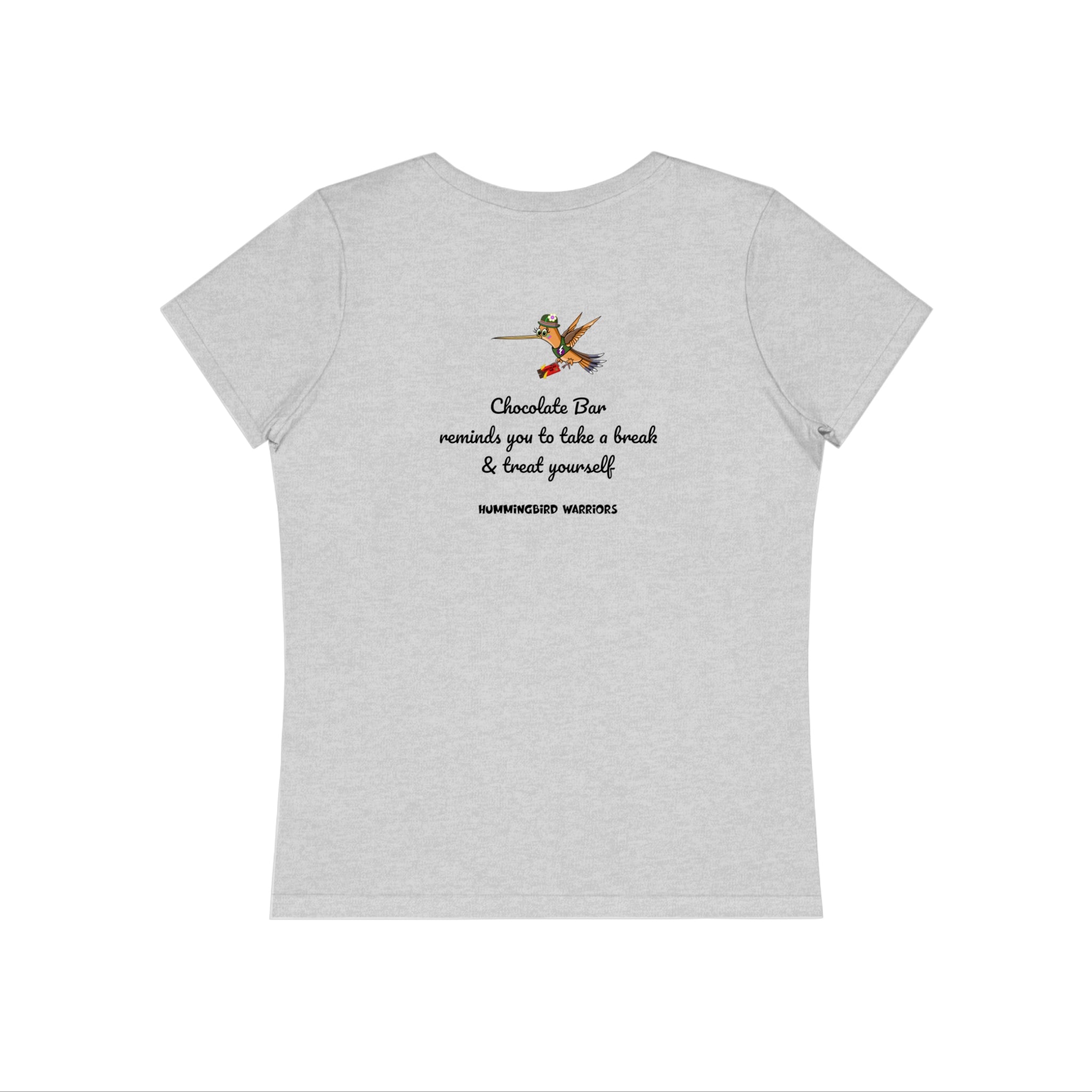 Nunchucks Silhouette Women's Certified Organic Vegan Tee