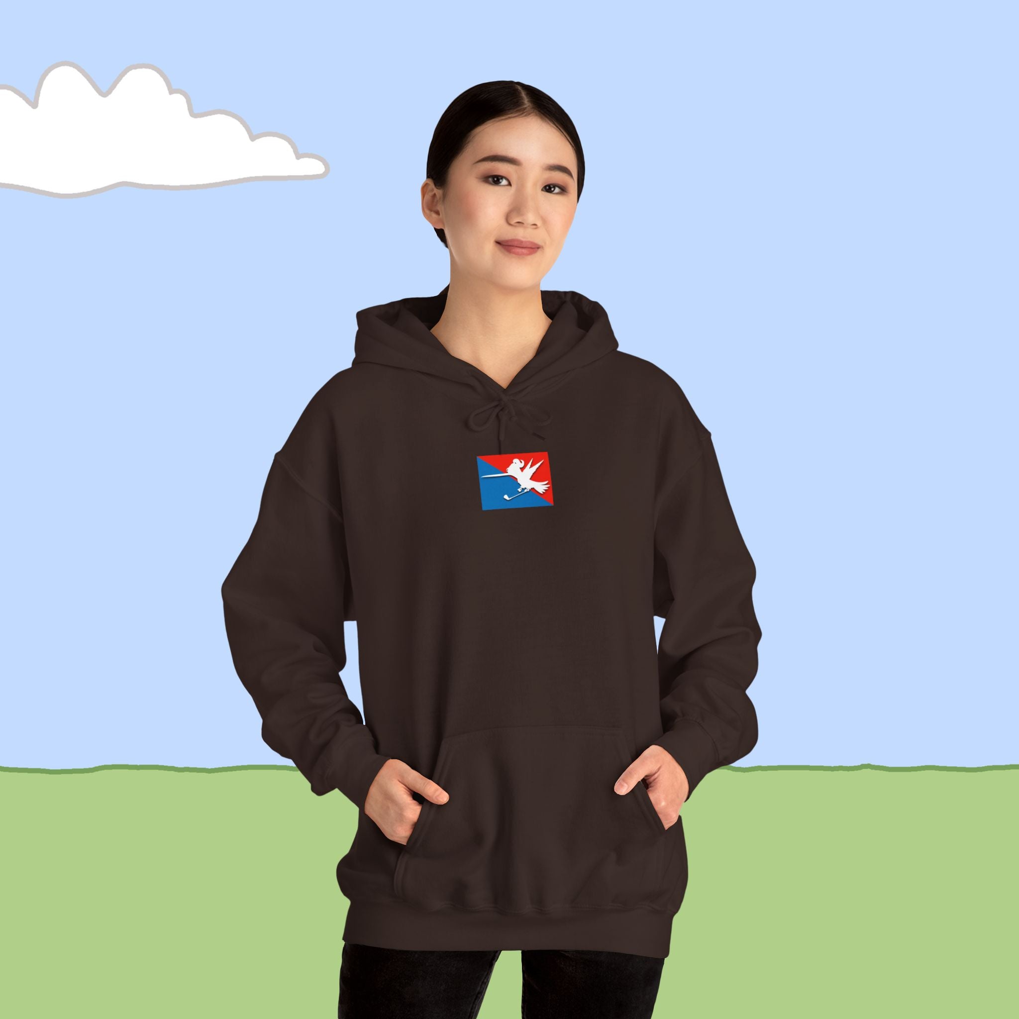 Golfer Girl Heavy Blend™ Hooded Sweatshirt