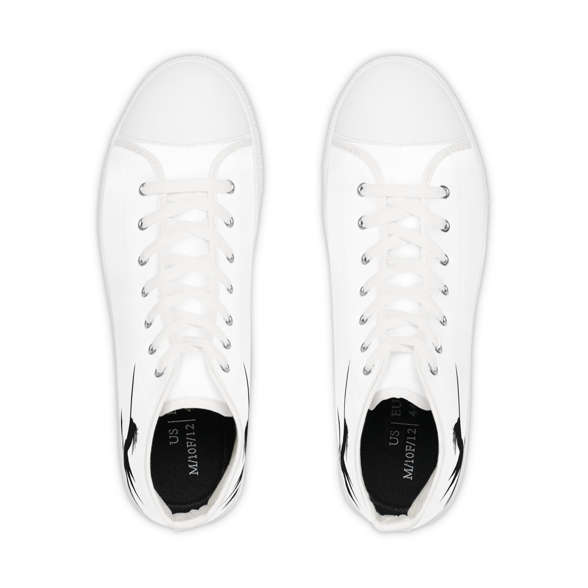 White Sword Men's High Top Sneakers