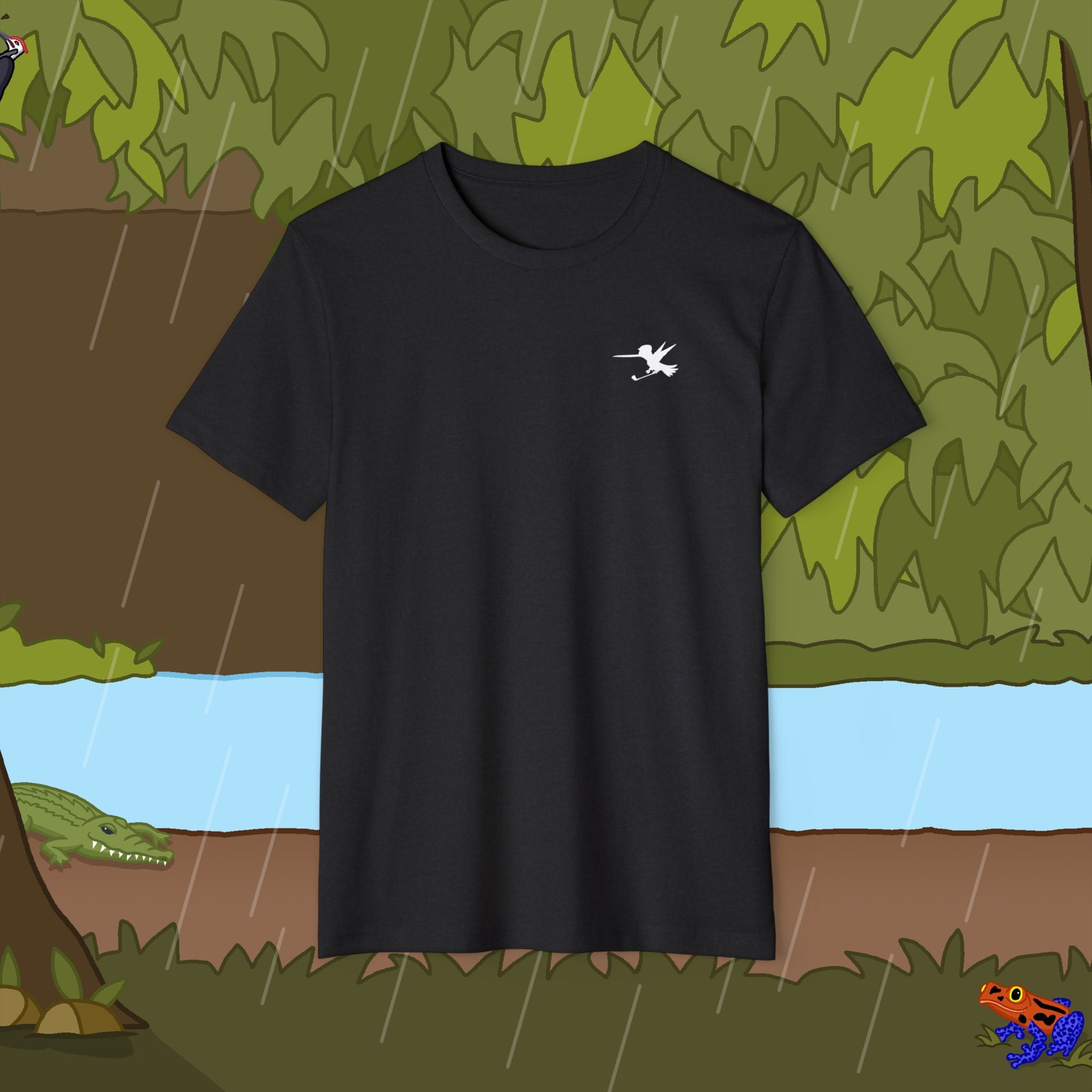 Golfer Recycled Organic T-Shirt