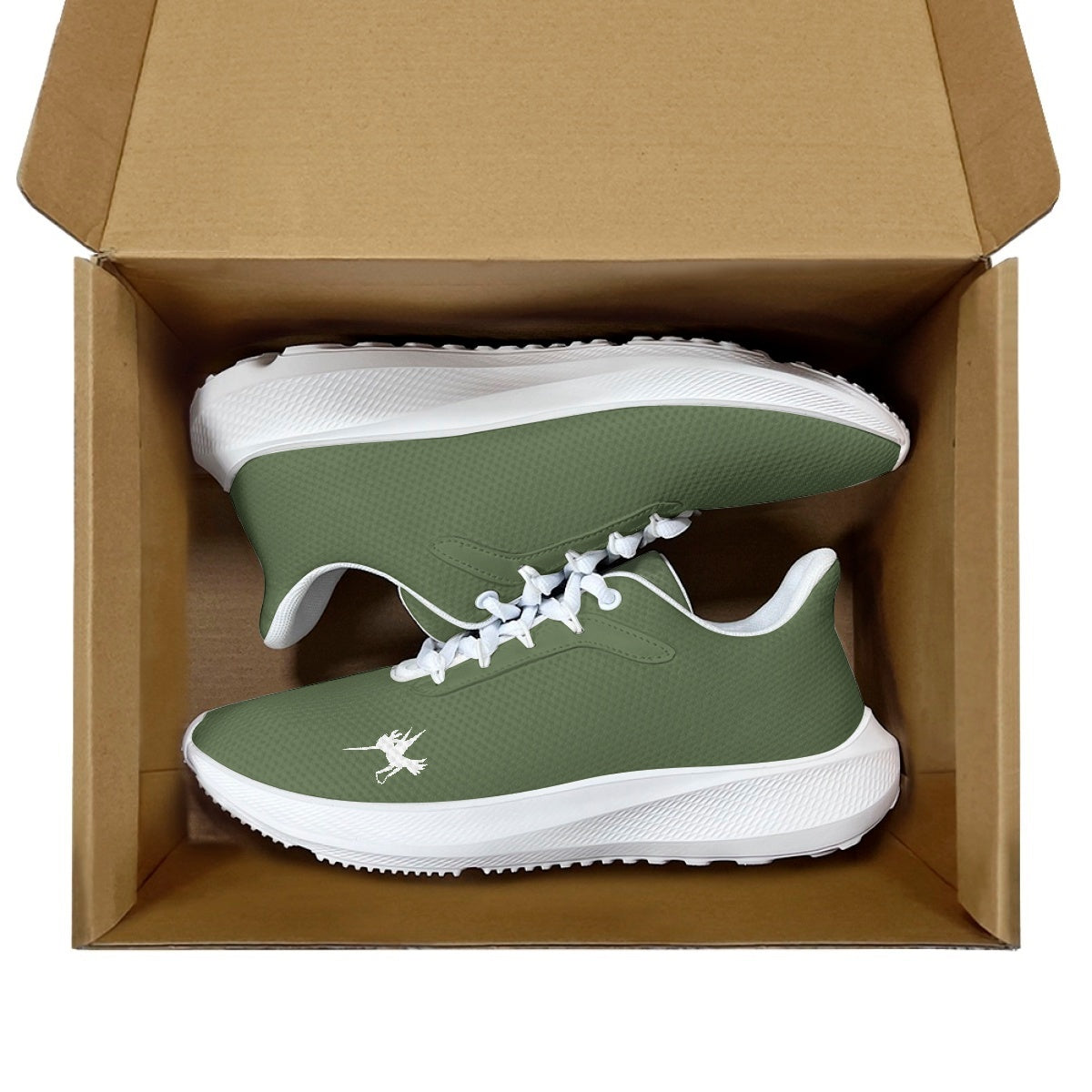 Green Nunchucks Running Shoes