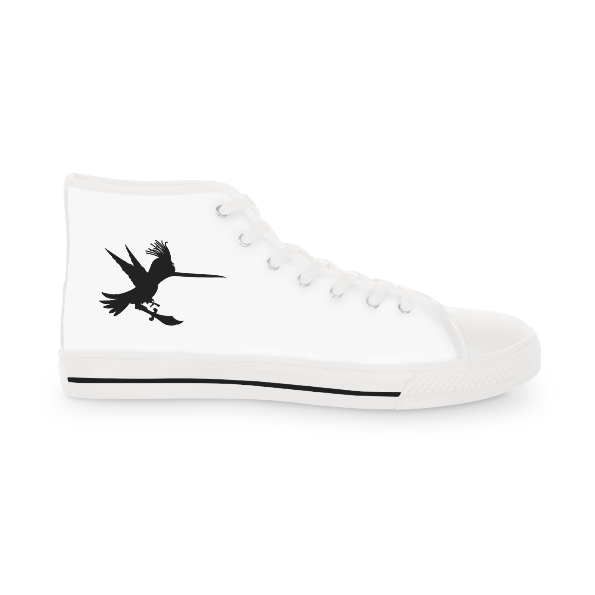 White Sword Men's High Top Sneakers