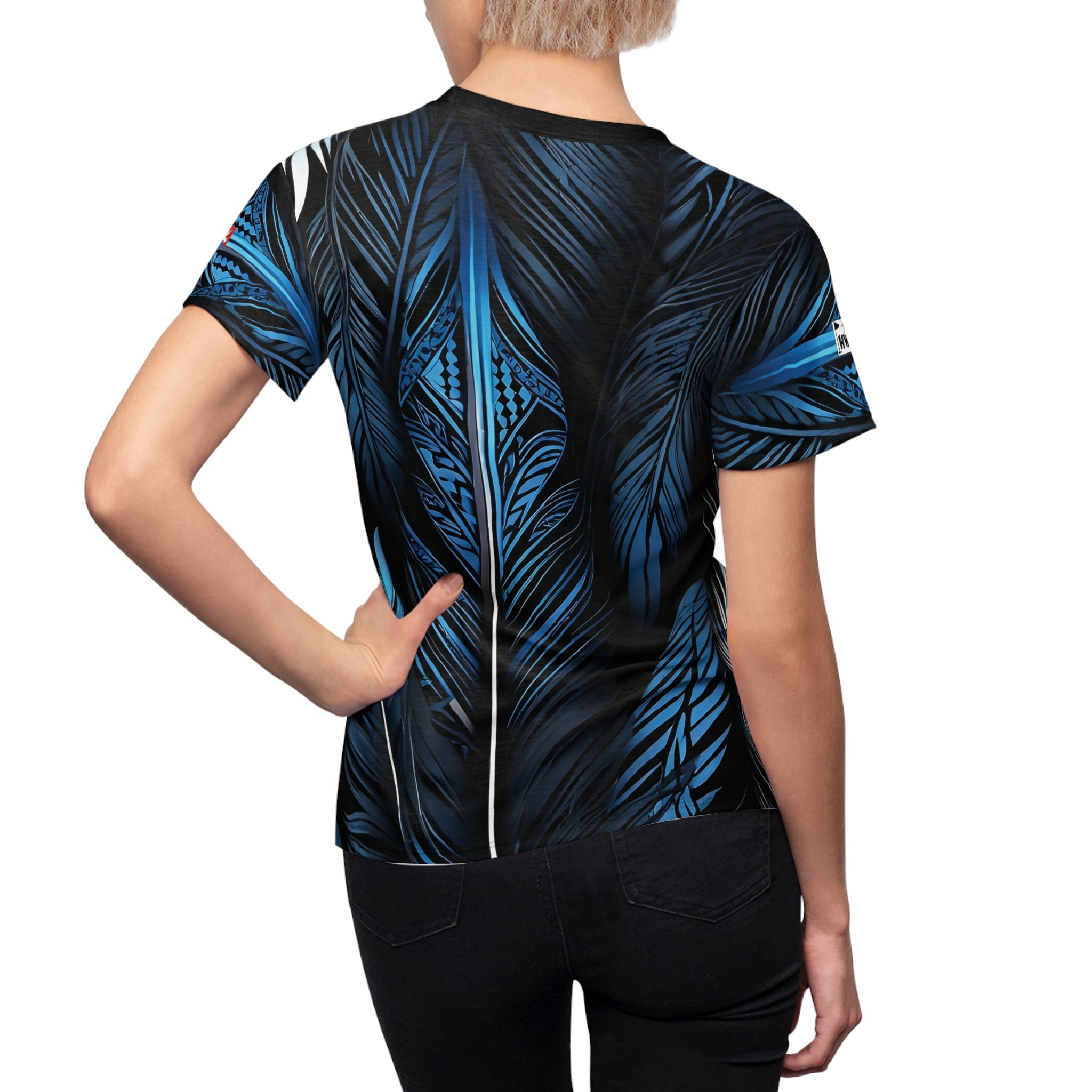 Tribal Feathers Women's Golf Performance Tee