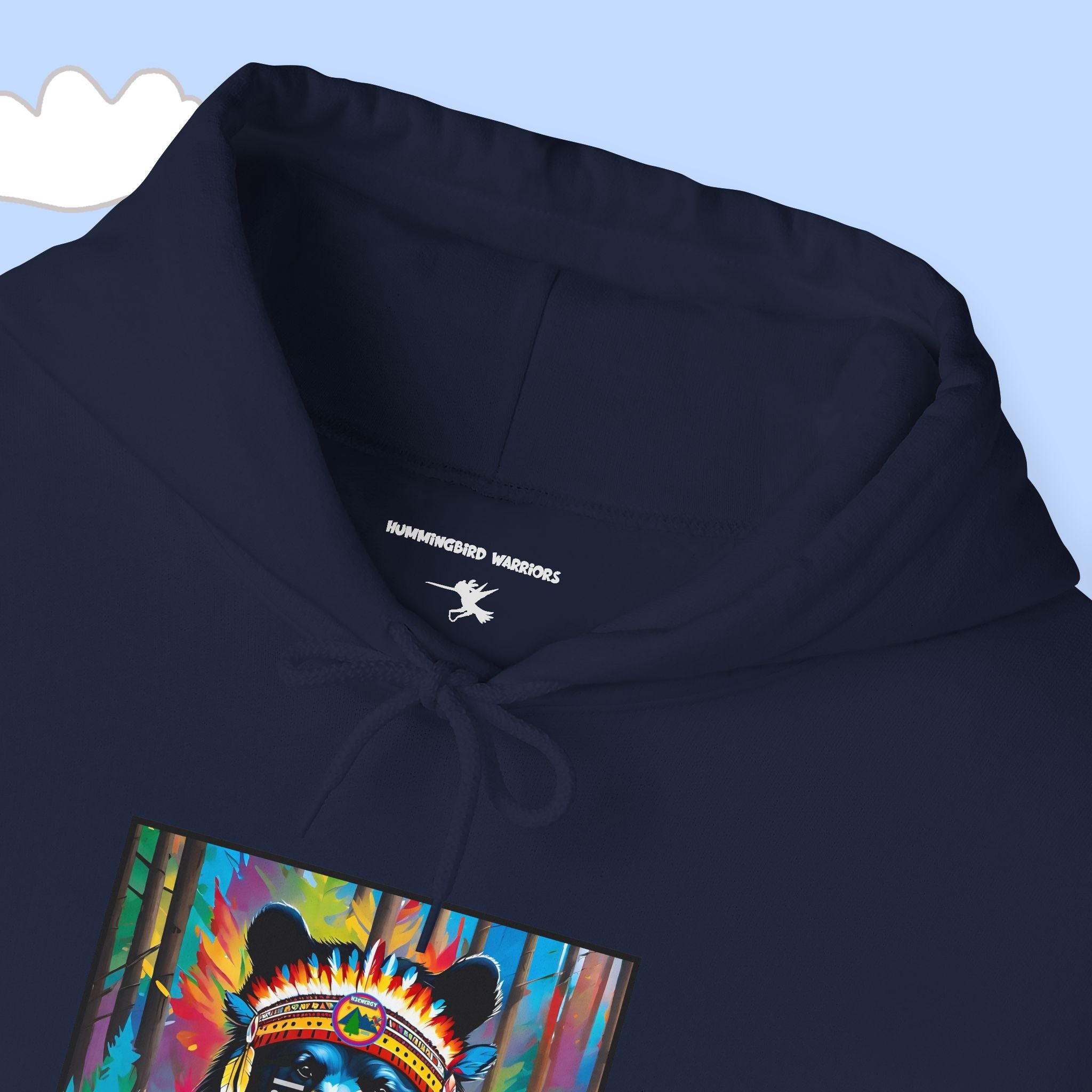 Black Bear  Heavy Blend™ Hooded Sweatshirt