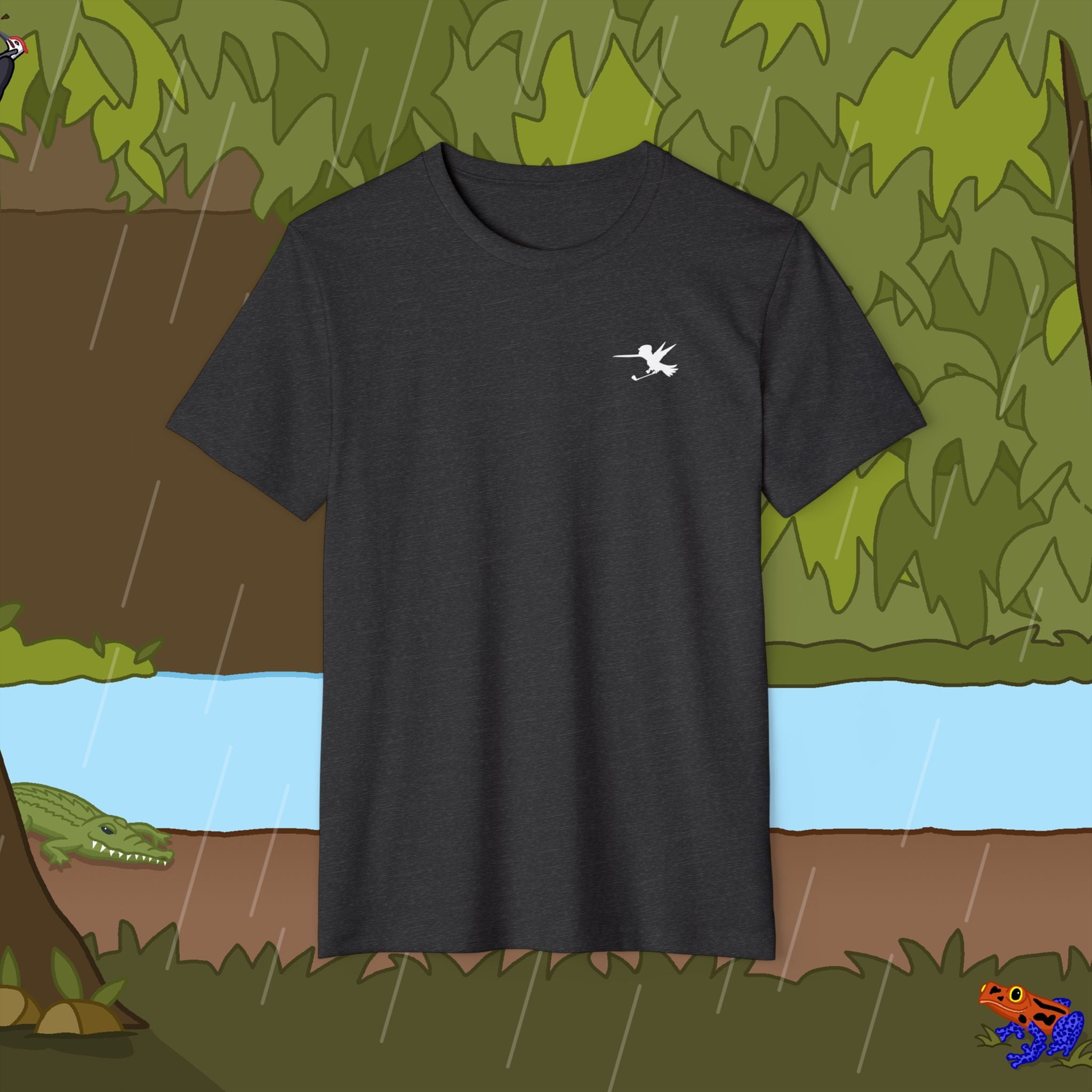 Golfer Recycled Organic T-Shirt