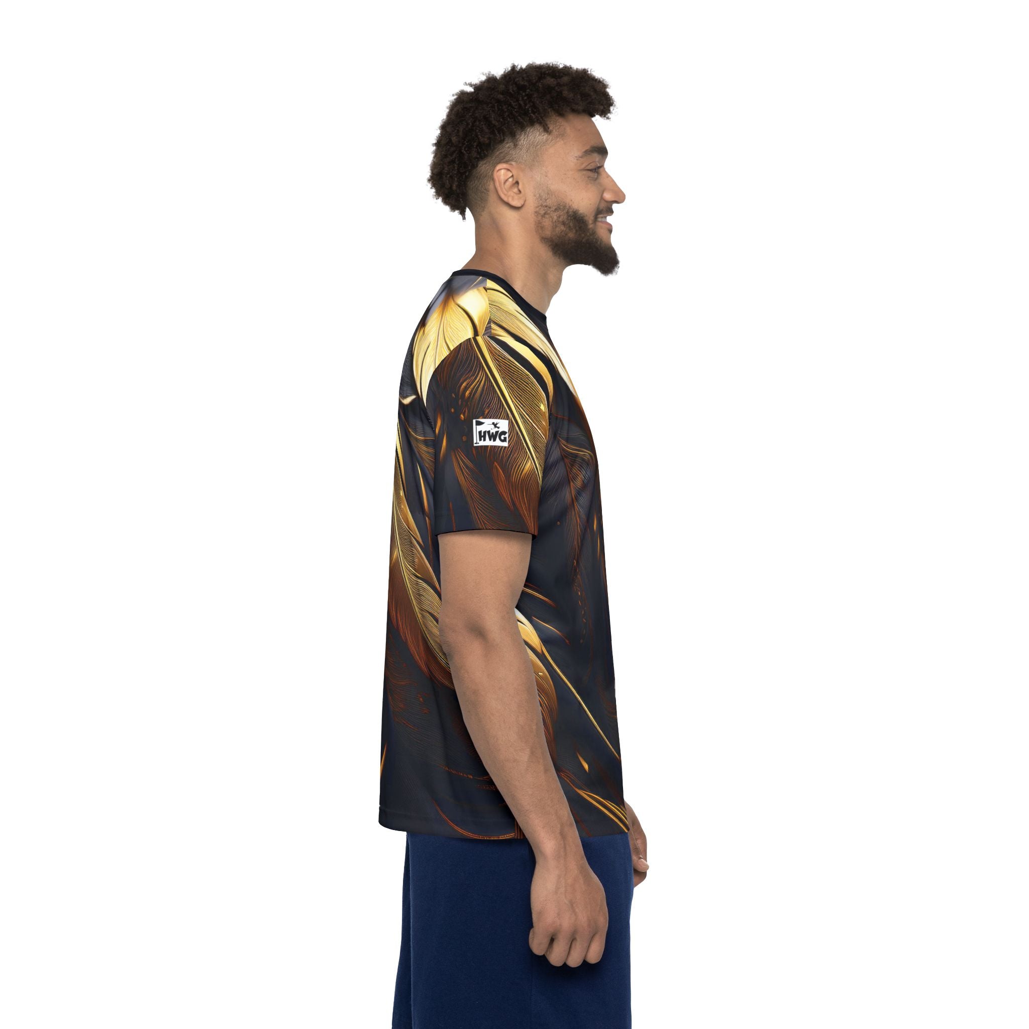 Golden Feathers Sports Jersey