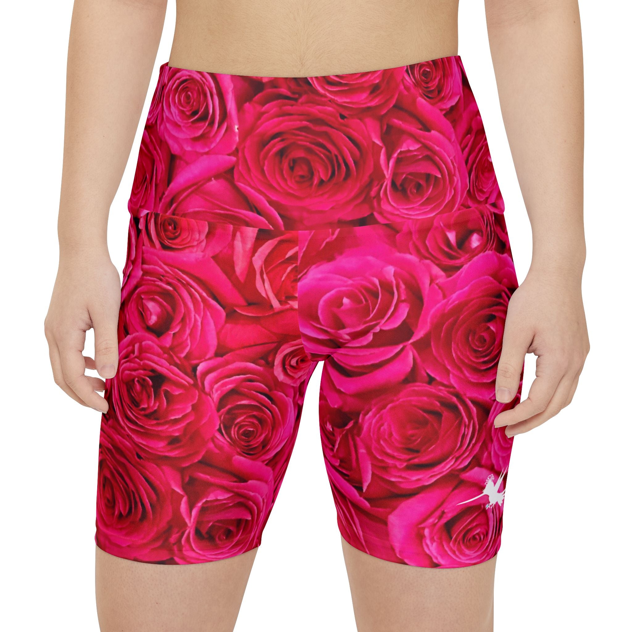 Roses Diamond Ring Workout Shorts